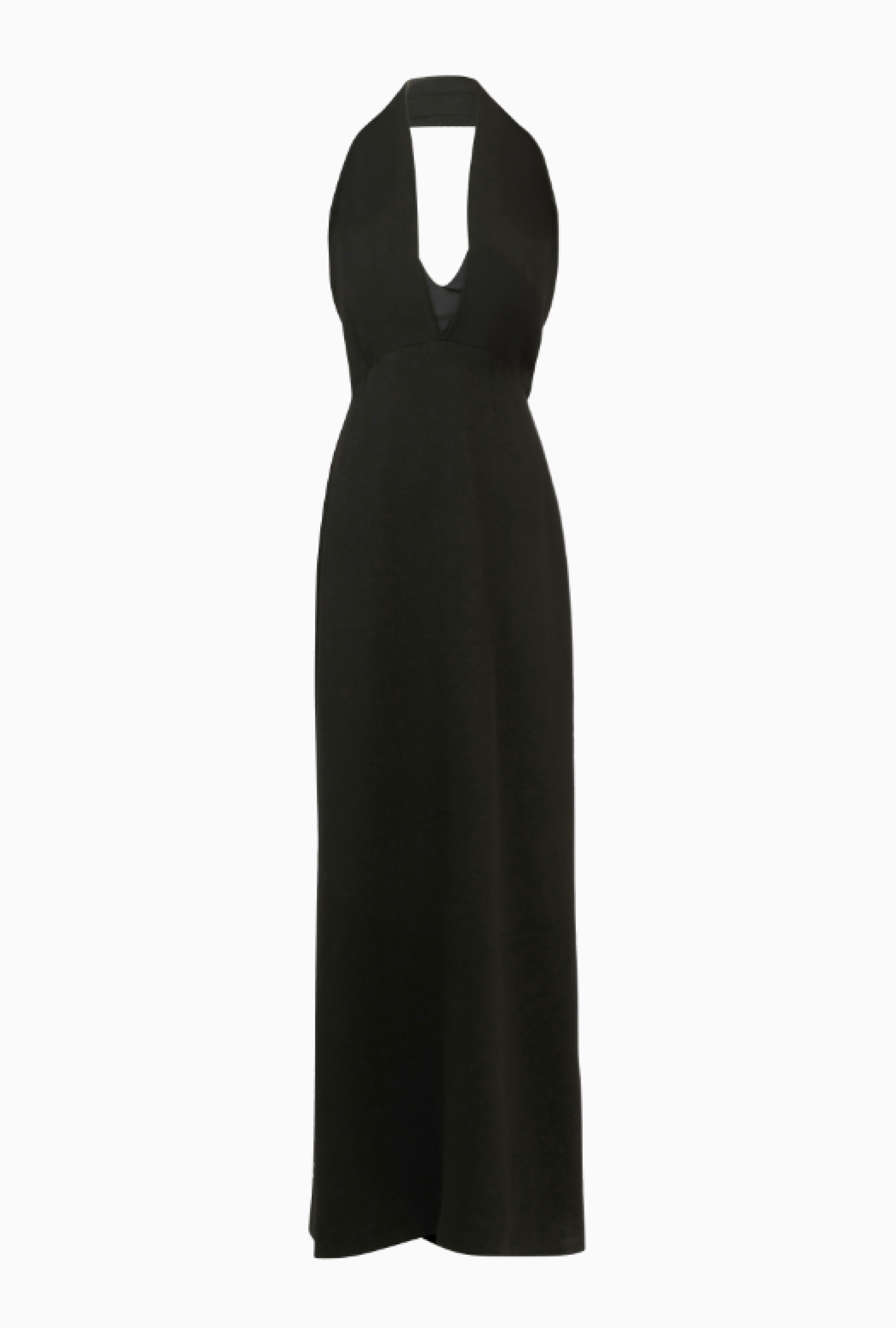 Robe Long Halter Noir
