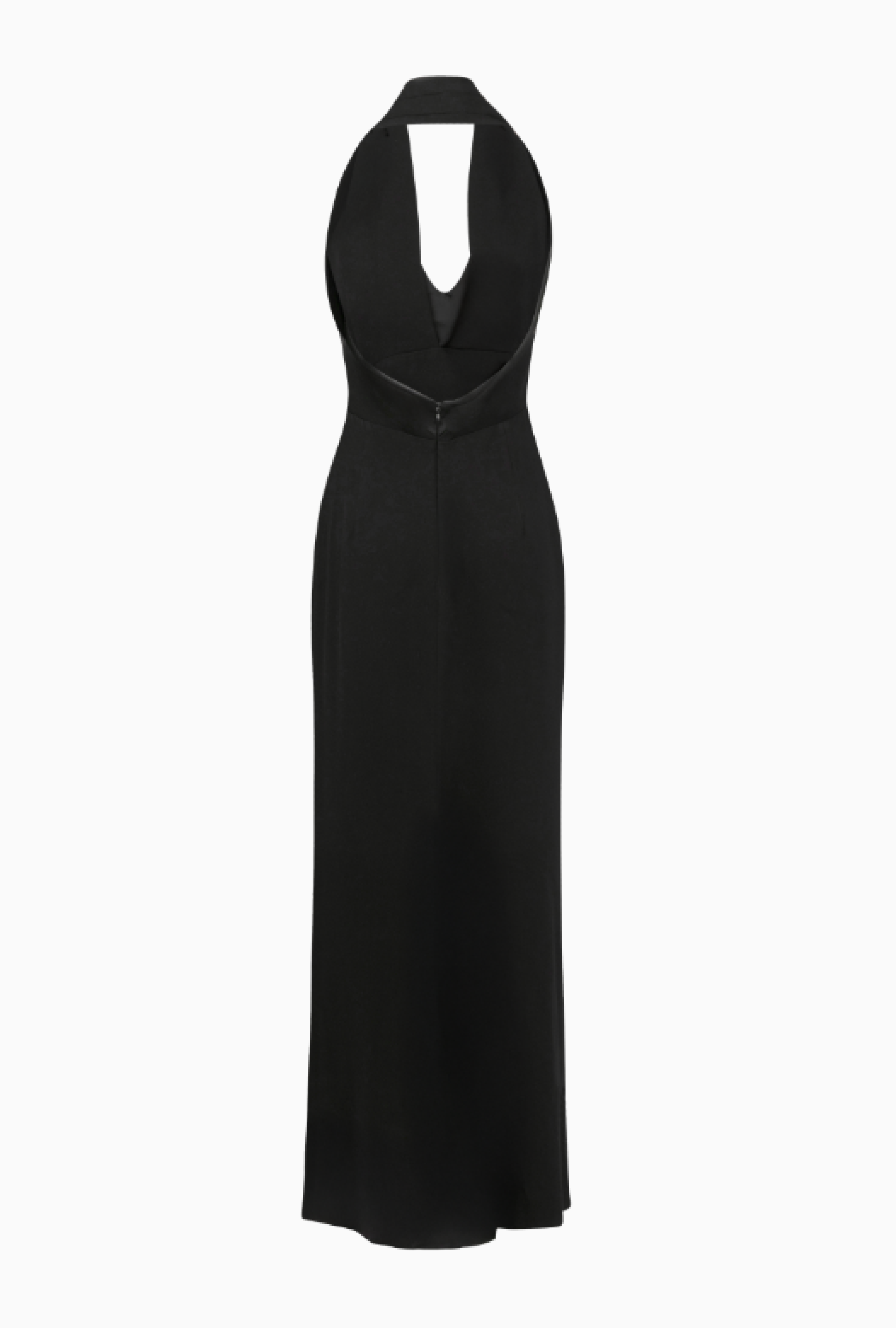 Robe Long Halter Noir