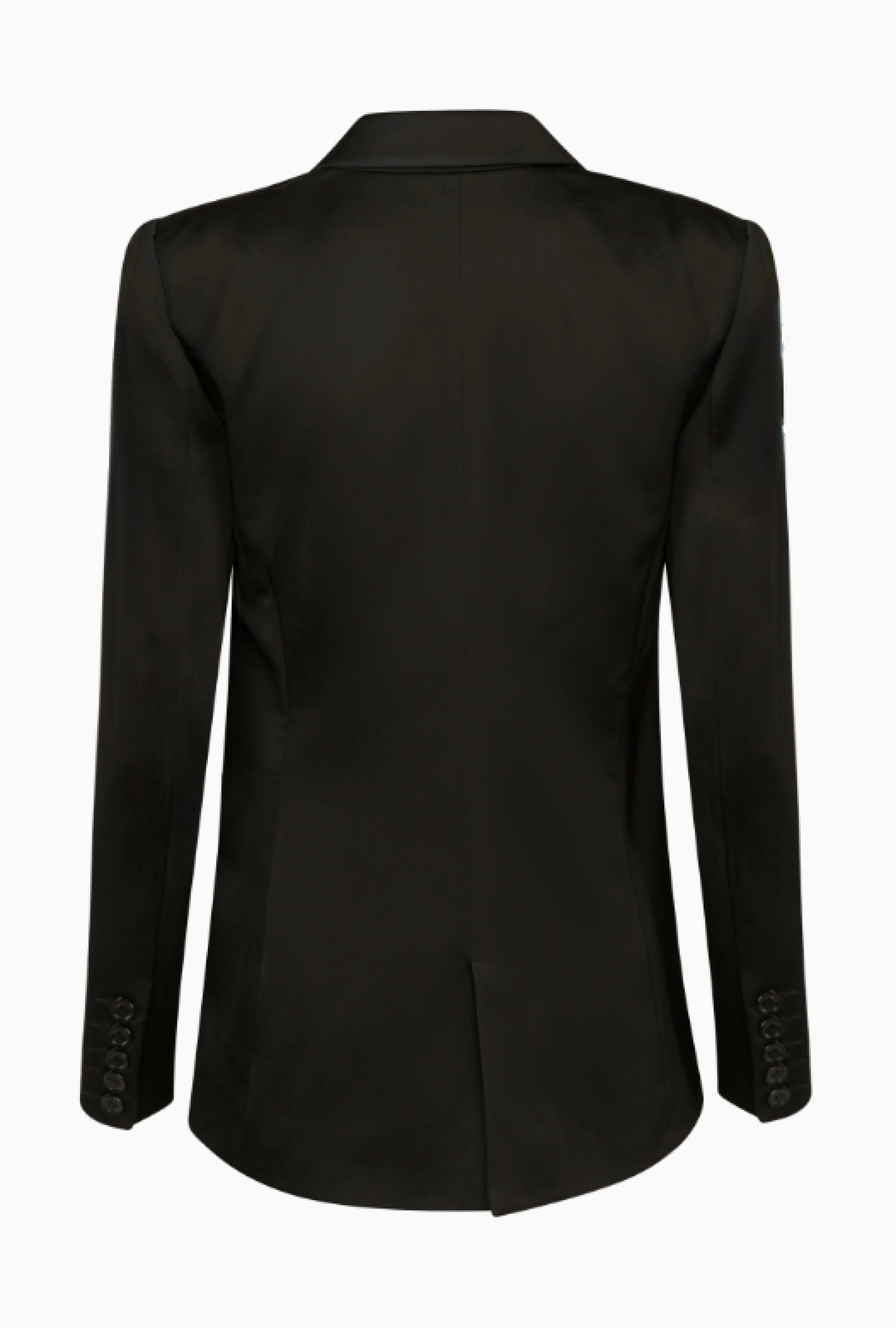 Veste Smoking Satin Noir