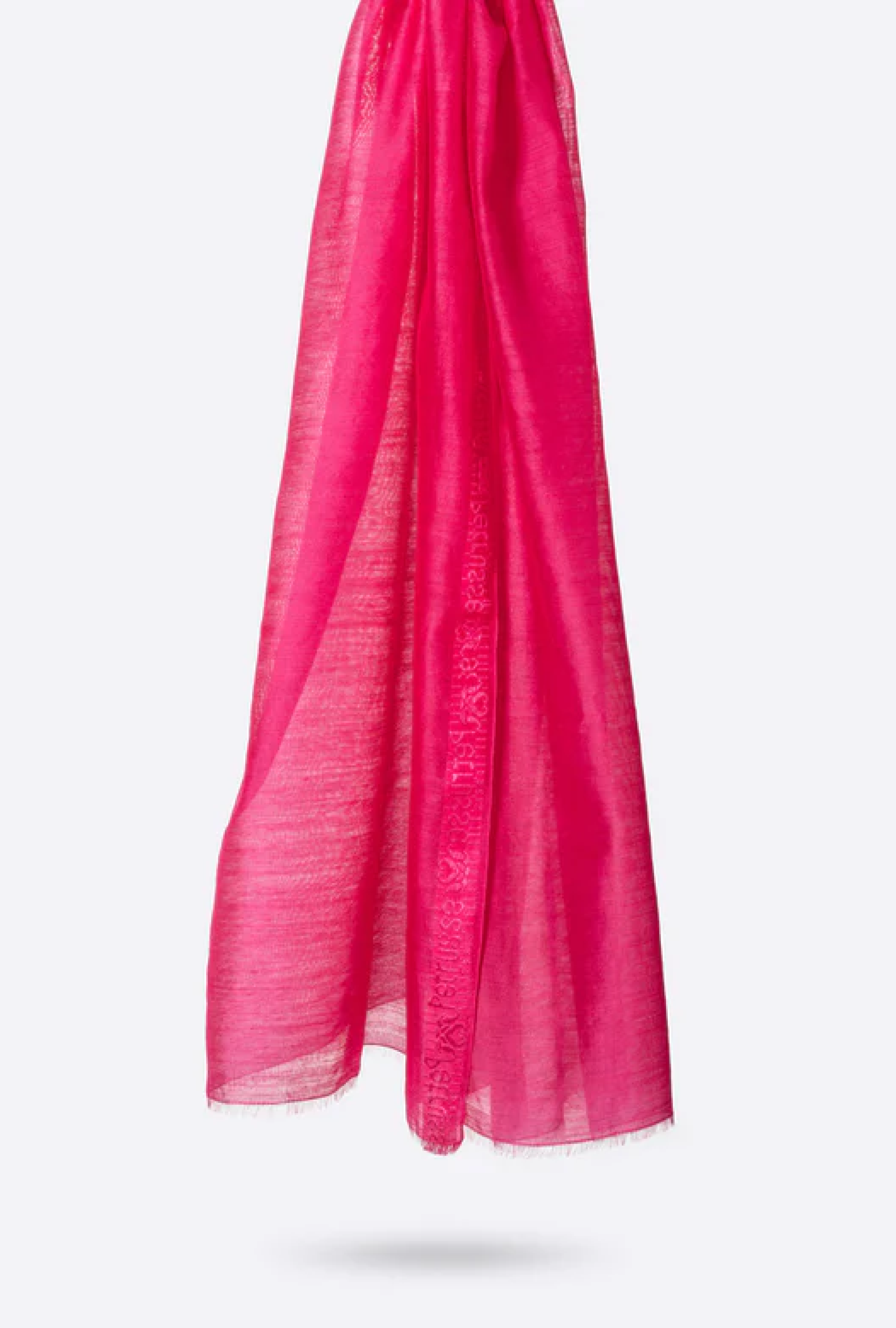 Étole Élégie Fuchsia