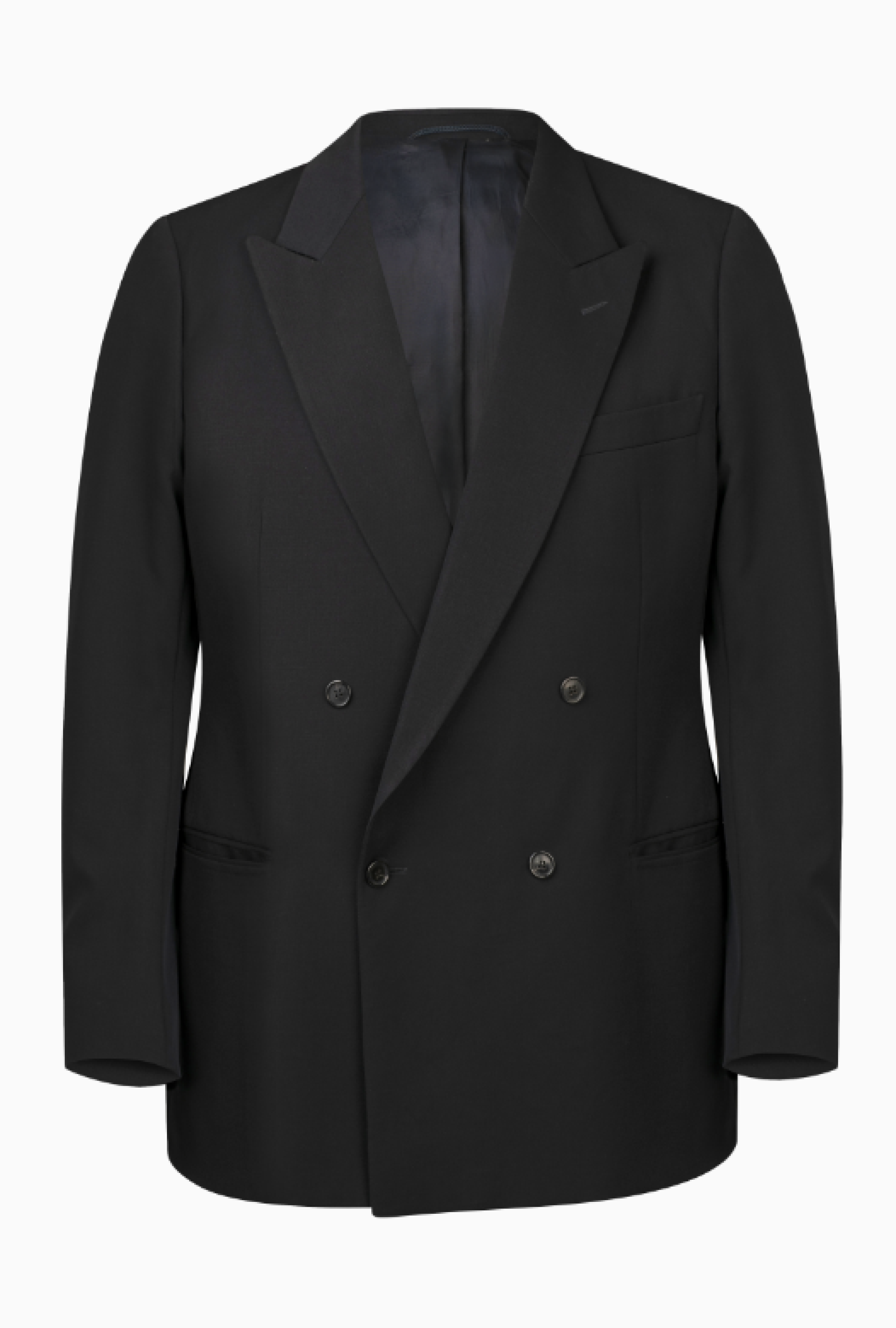 Veste Smoking Croisé Noir