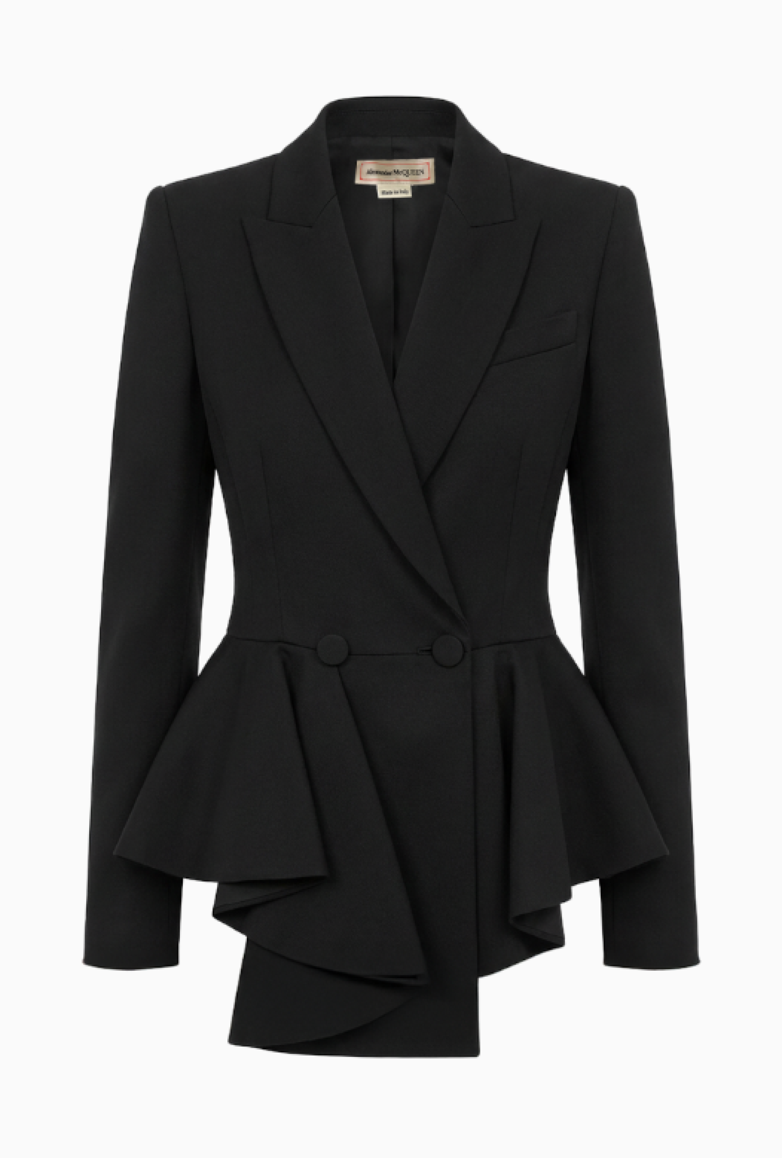Veste Black Peplum