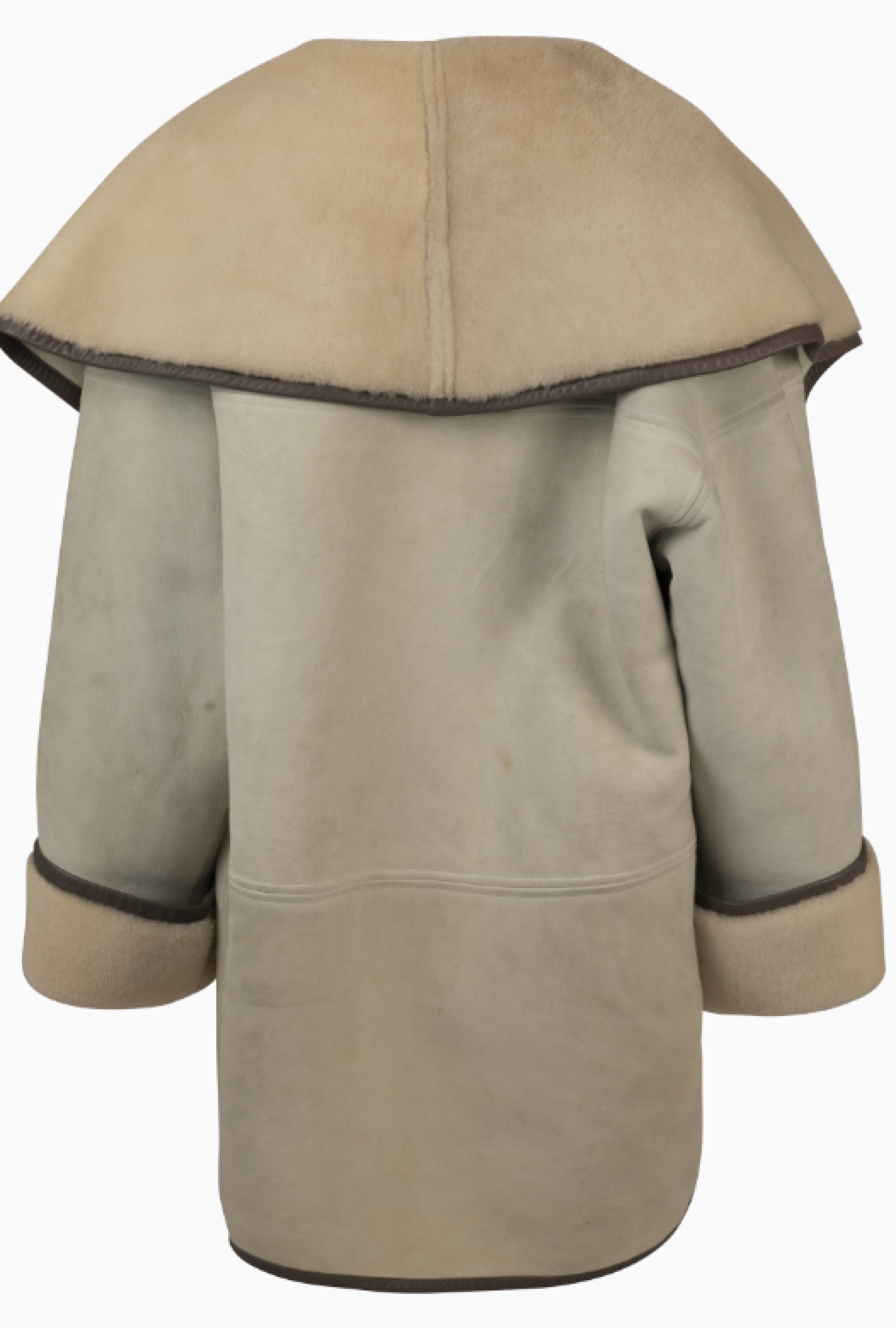Manteau Shearling Nude