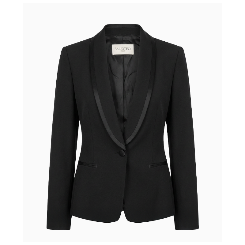 Veste Smoking Satiné