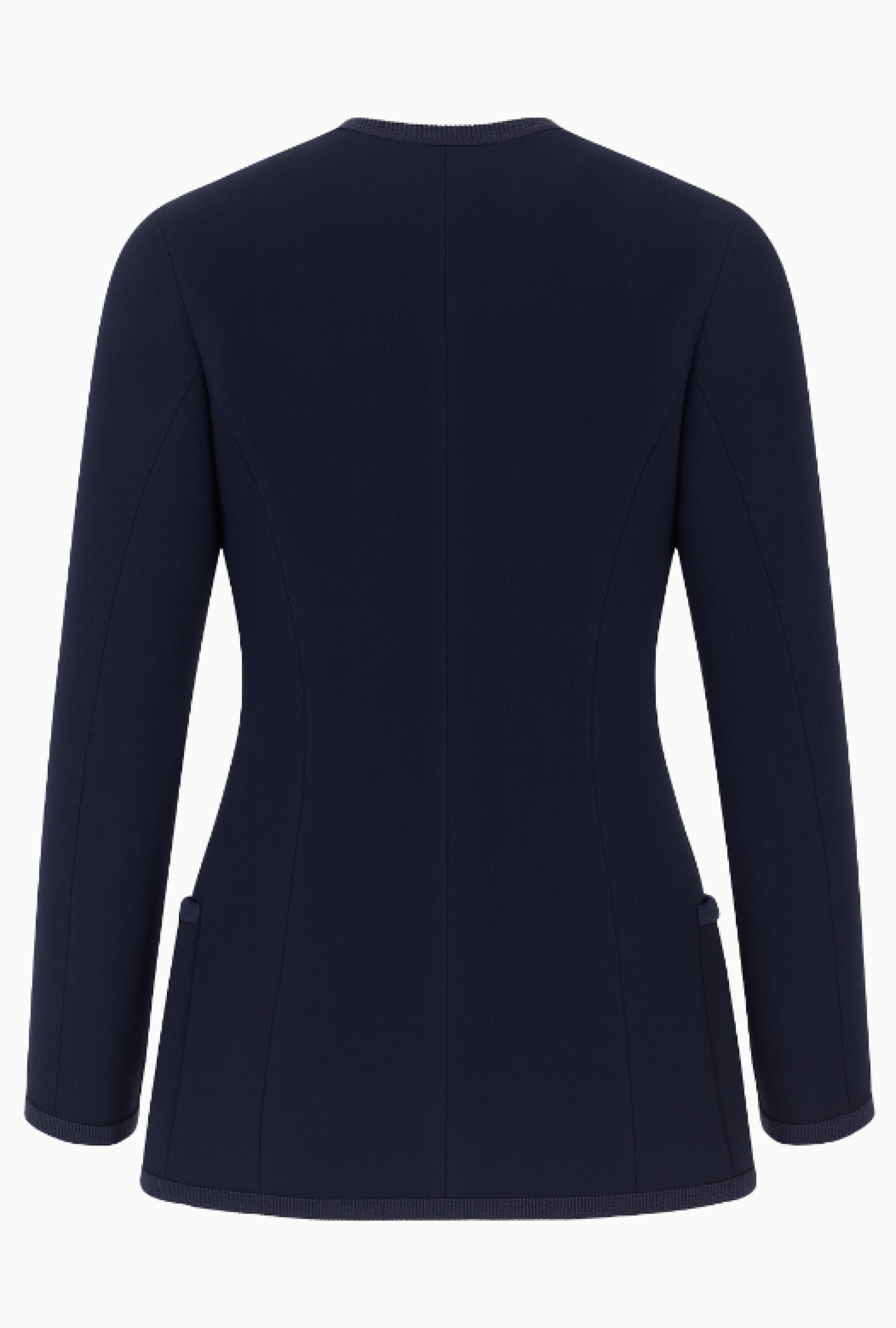 Veste Tweed Bleu Marine Fall 1995