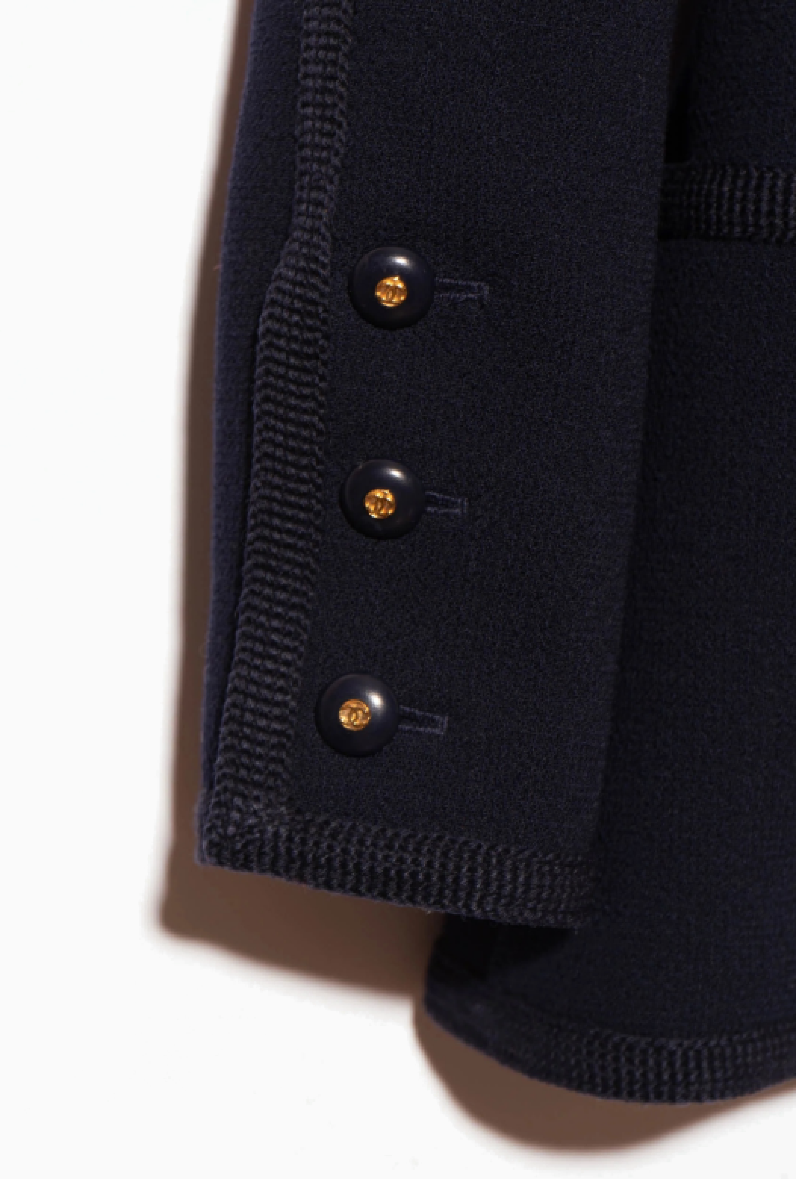 Veste Tweed Bleu Marine Fall 1995