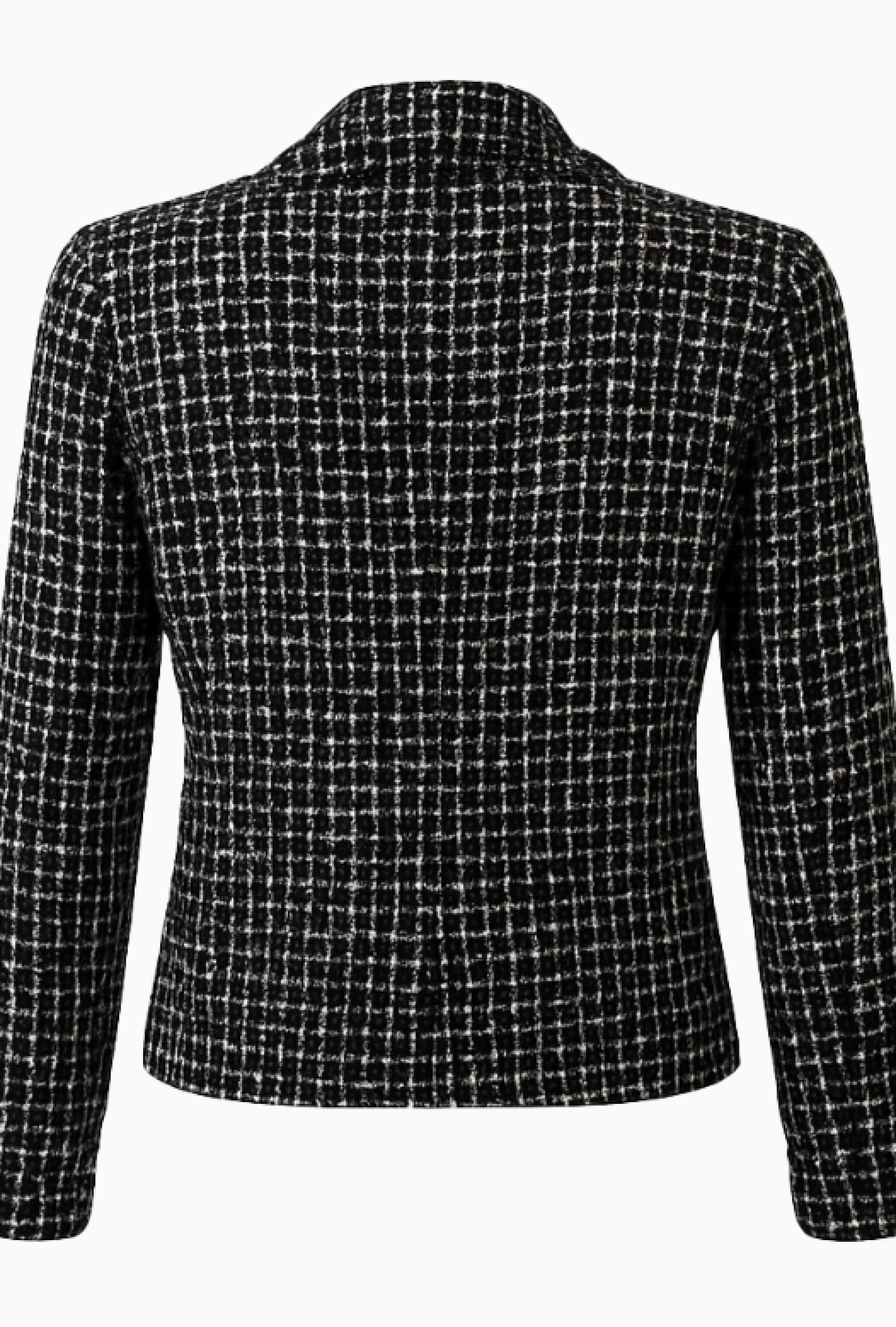 Veste Tweed Black And White