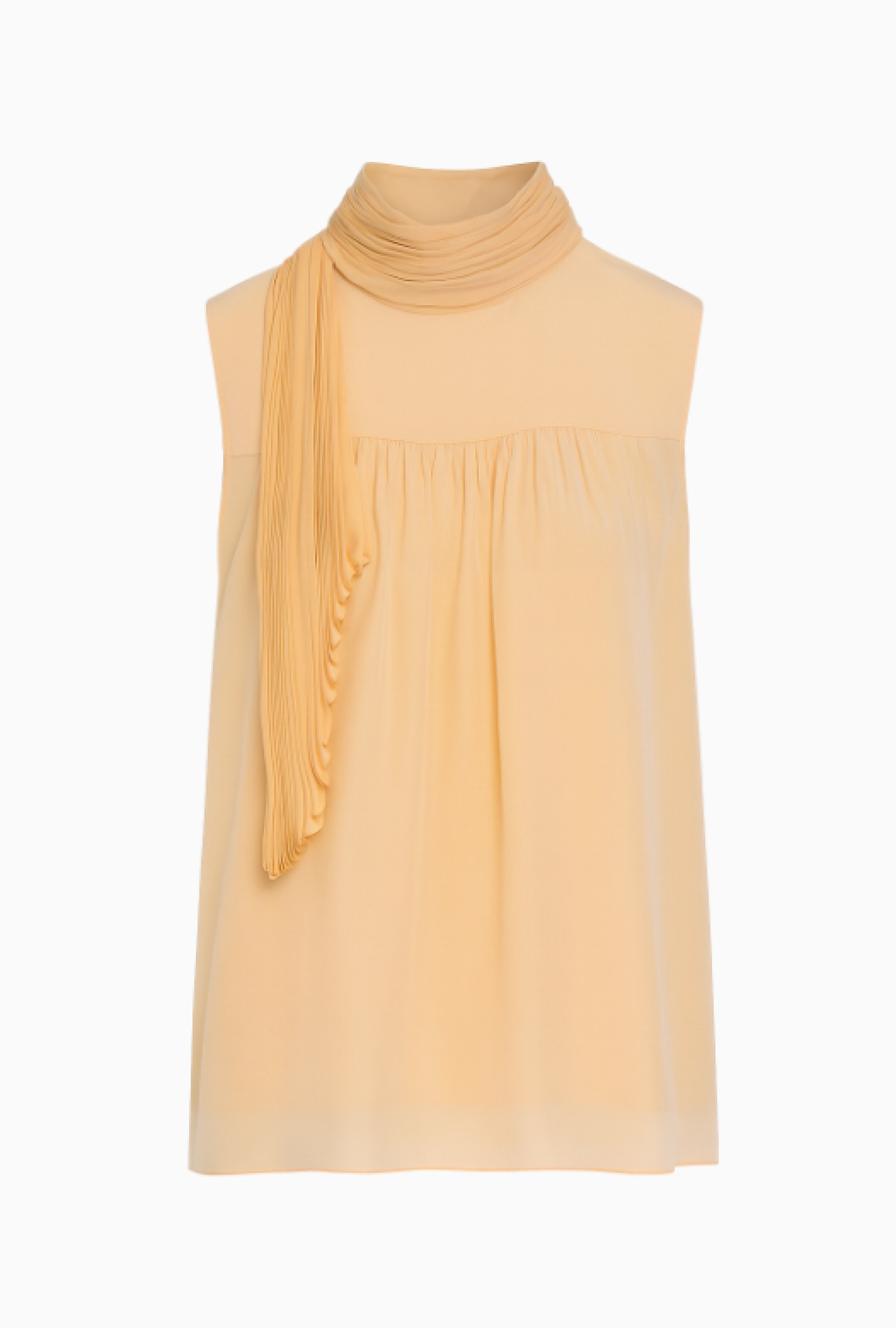 Top Col Drapé Pêche FW2012