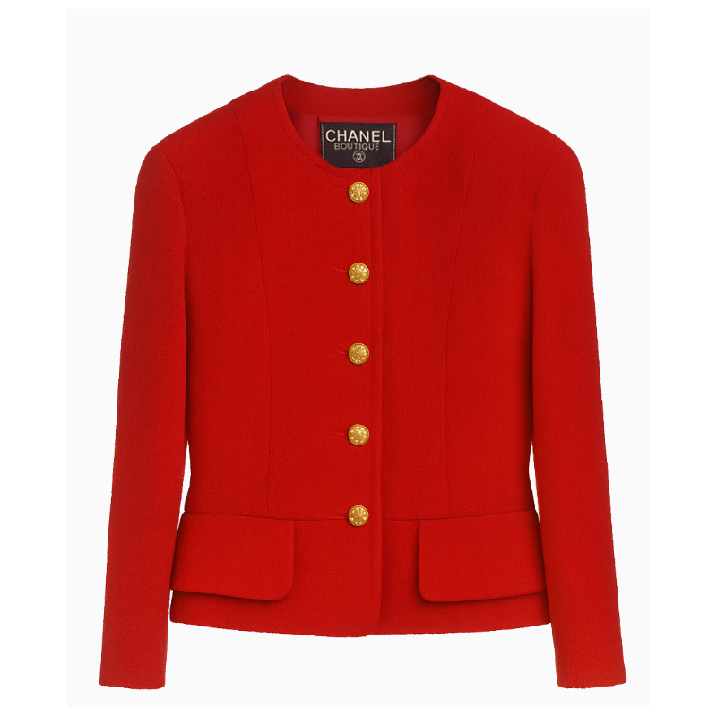 Veste Chanel Rouge Iconique