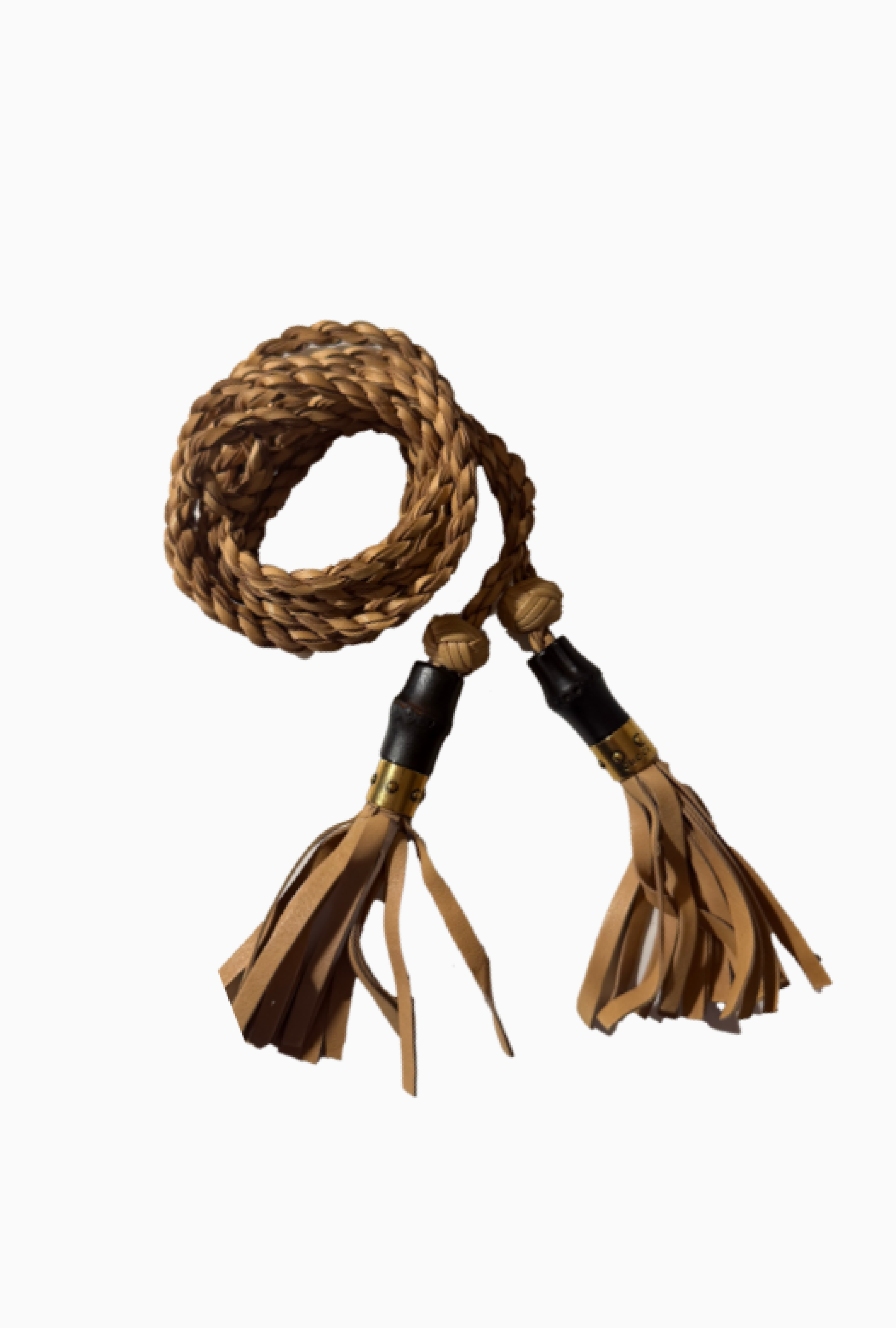 Ceinture Braided Brown