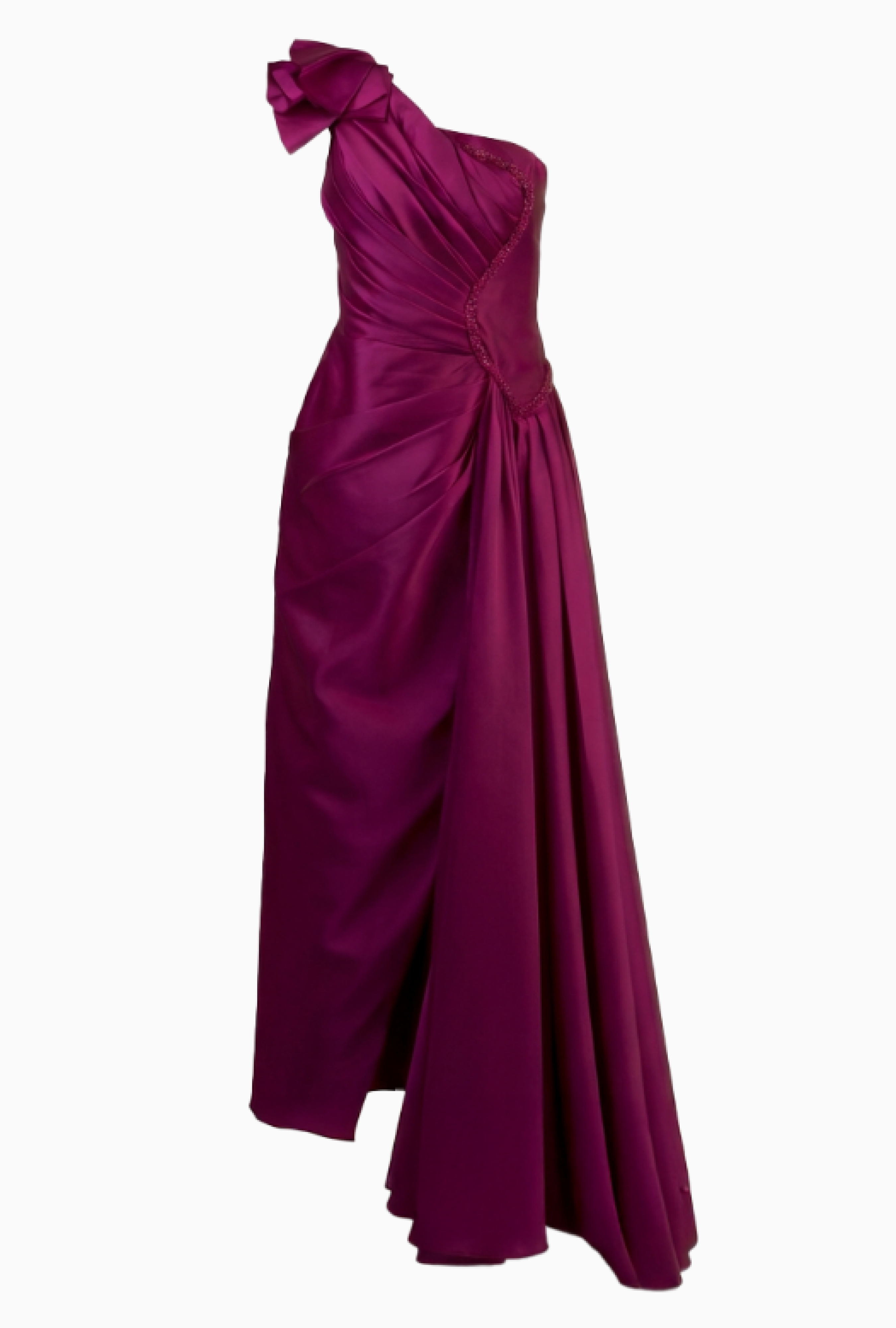 Robe Asymétrique Drapée