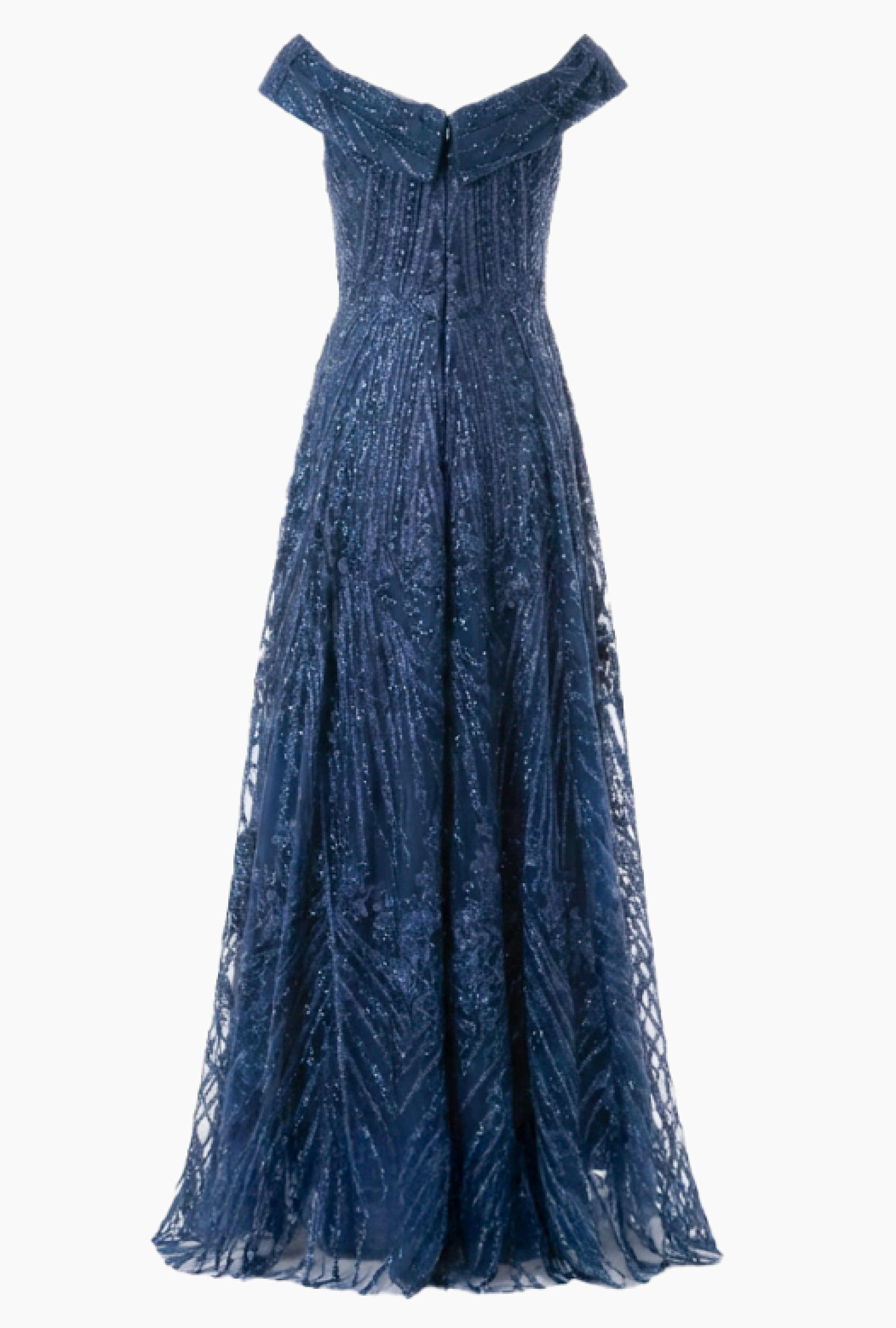 Robe Couture Bleu Nuit