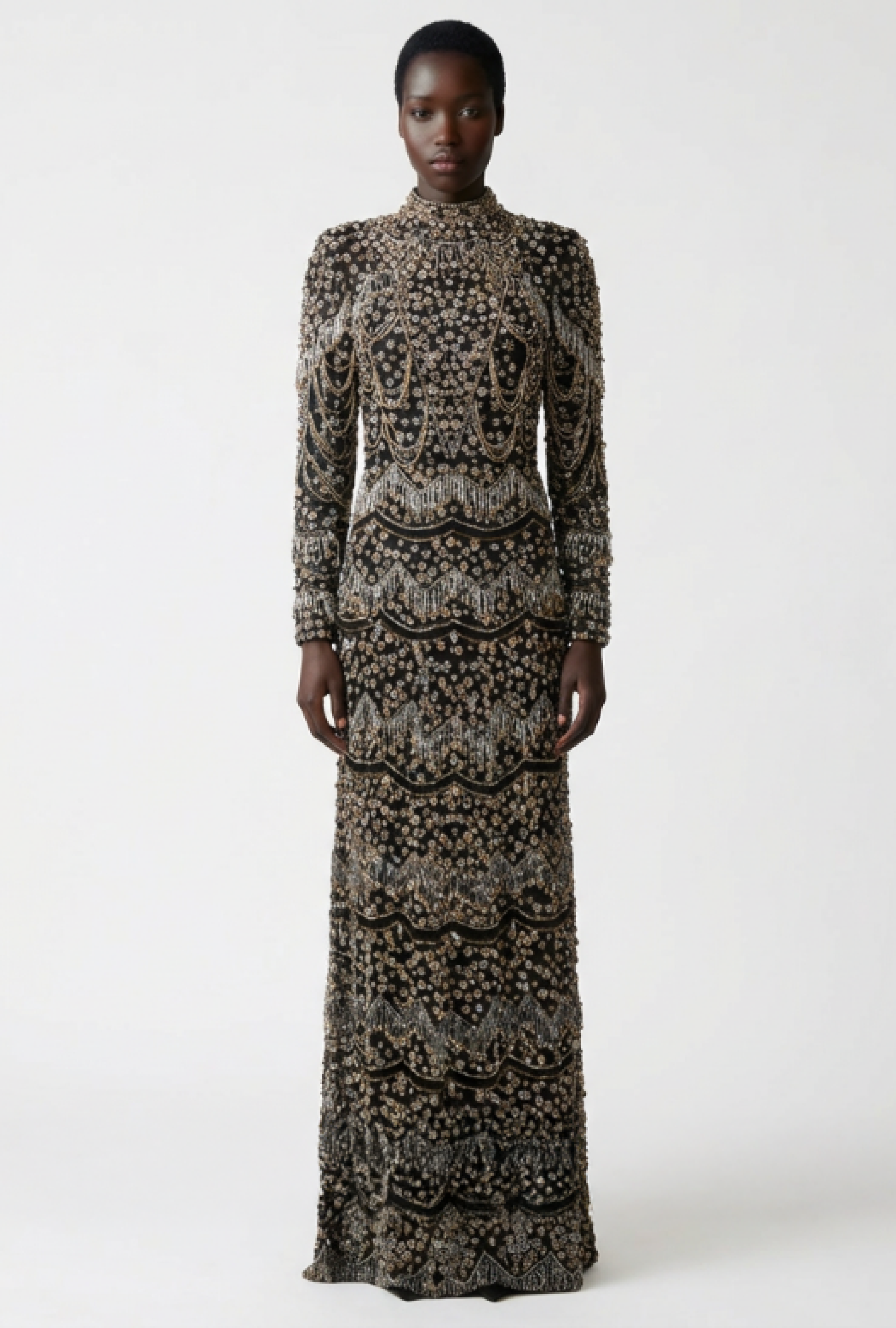 Robe Broderies Impériales