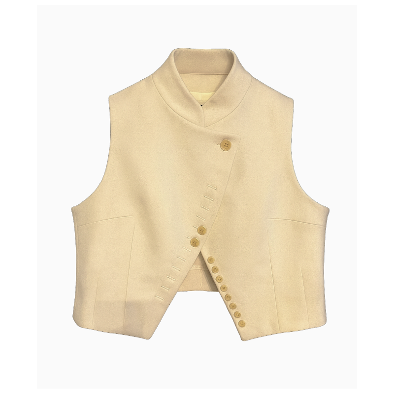 Gilet Croisé Ivoire