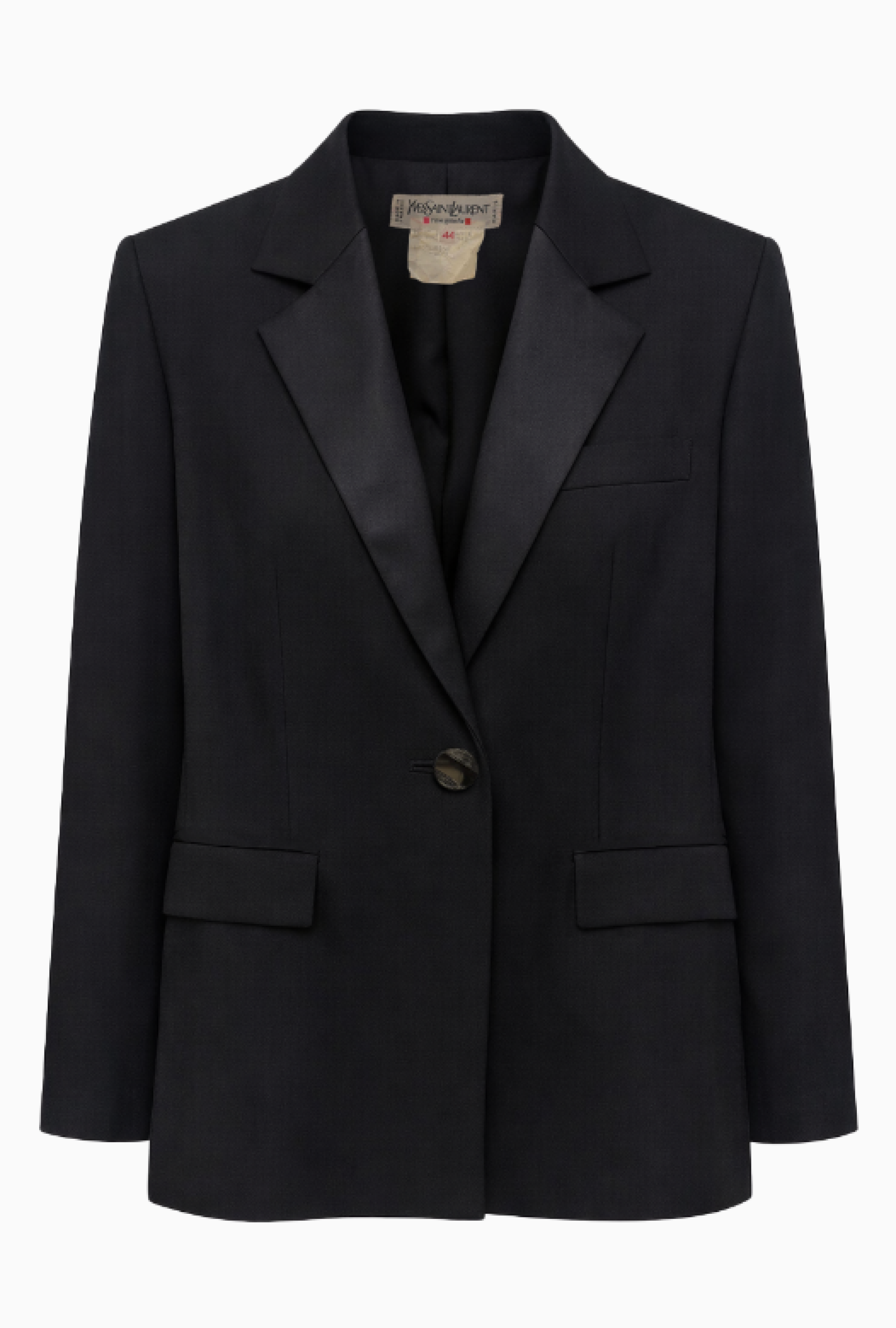 Veste Blazer Noir Classique Structuré FW2000