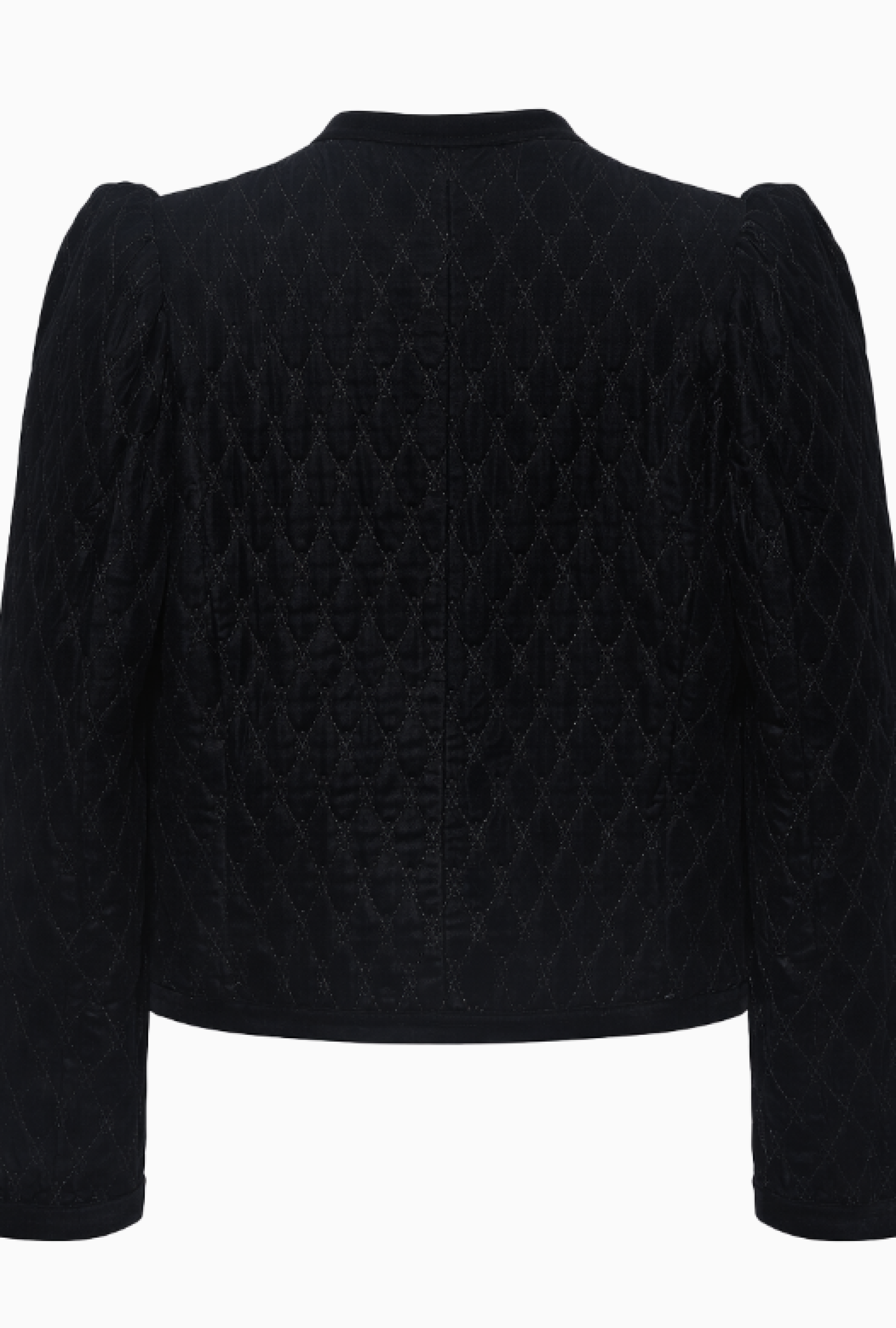 Veste Matelassée En Velours Noir Rive Gauche Circa  2006