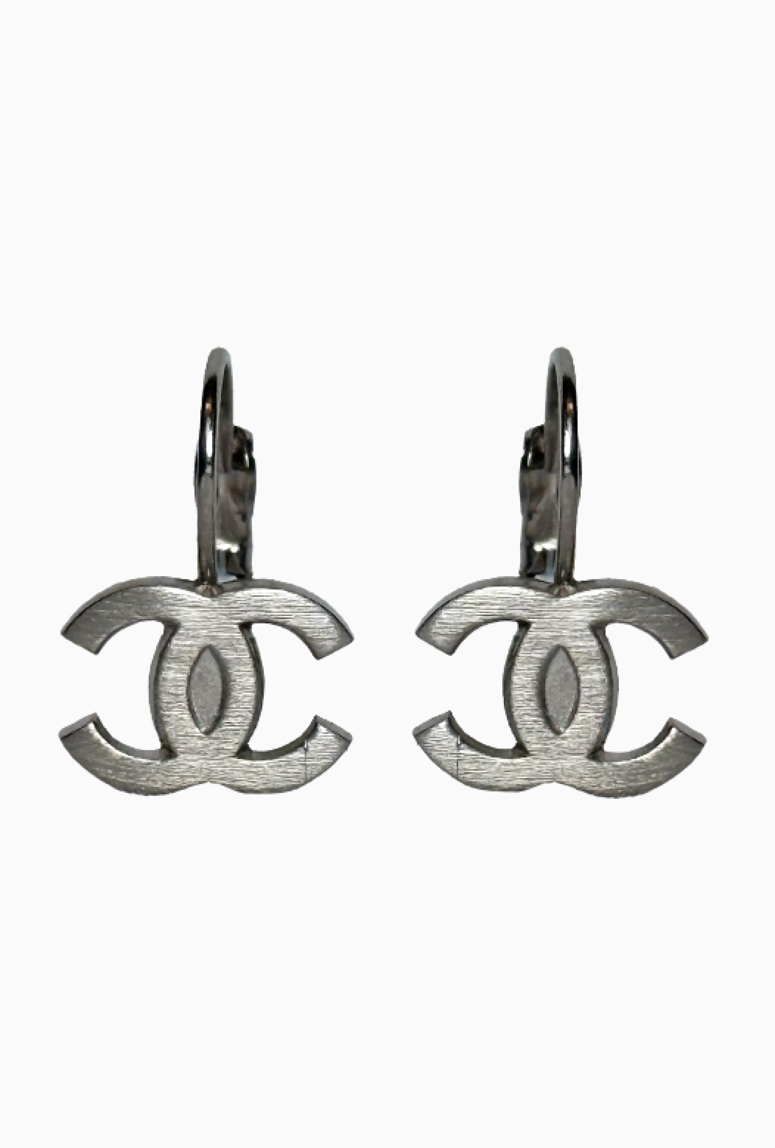 Boucles D'oreilles Double Little C Silver