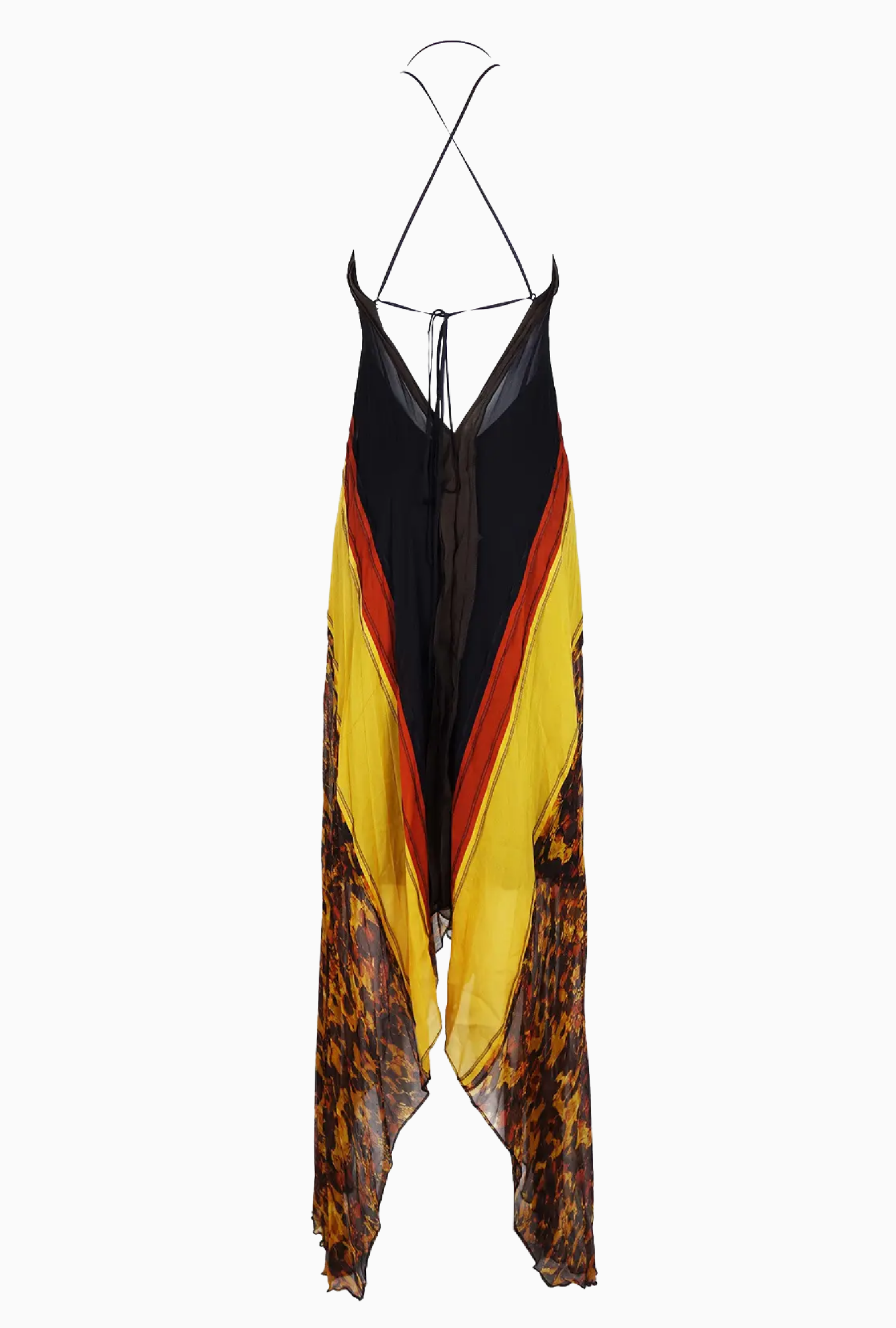 Robe Jean Paul Gaultier Sunset Flame SS2005