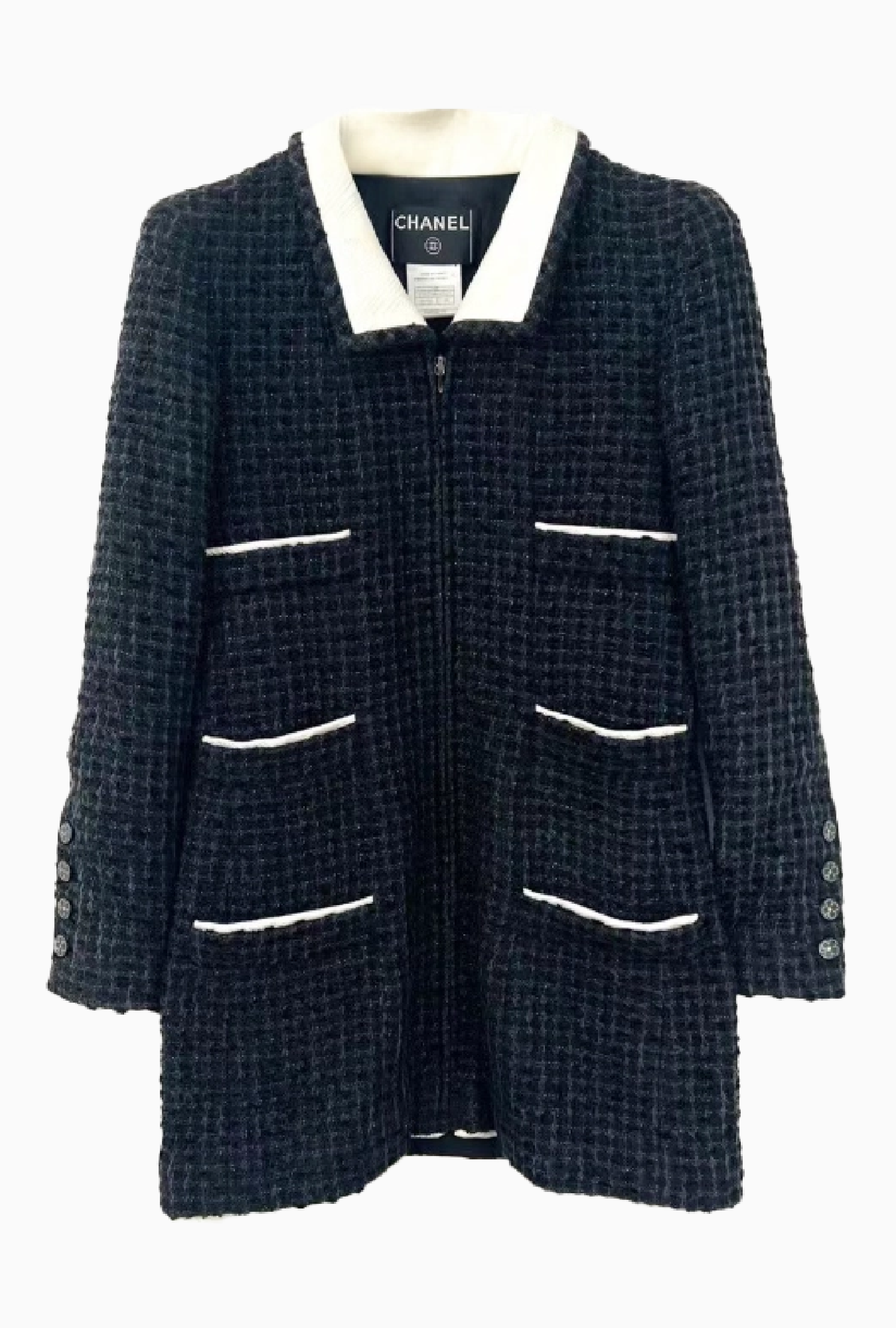 Veste Tweed Contrasté SS2002