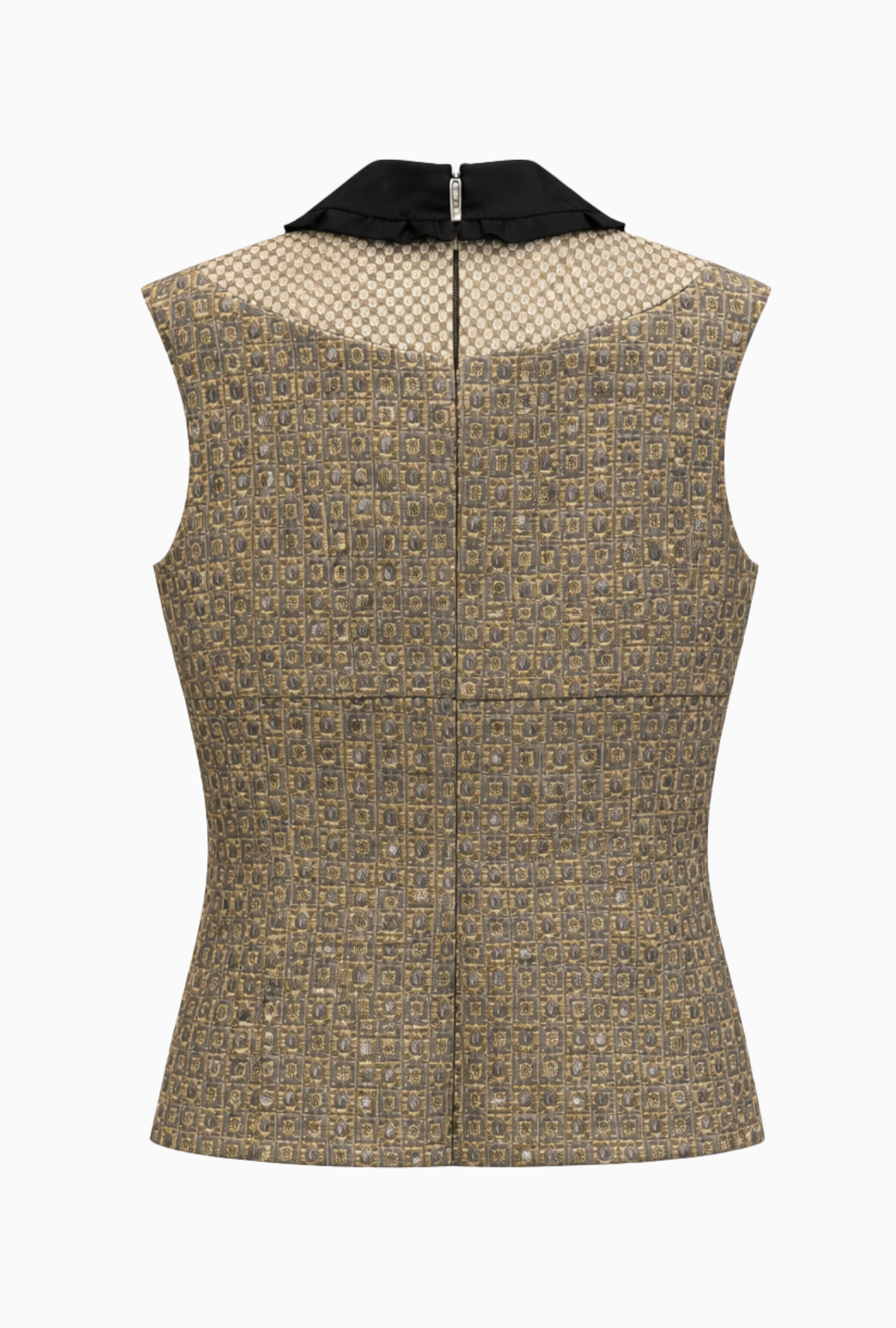 Top Miu Miu Géométrique Rétro