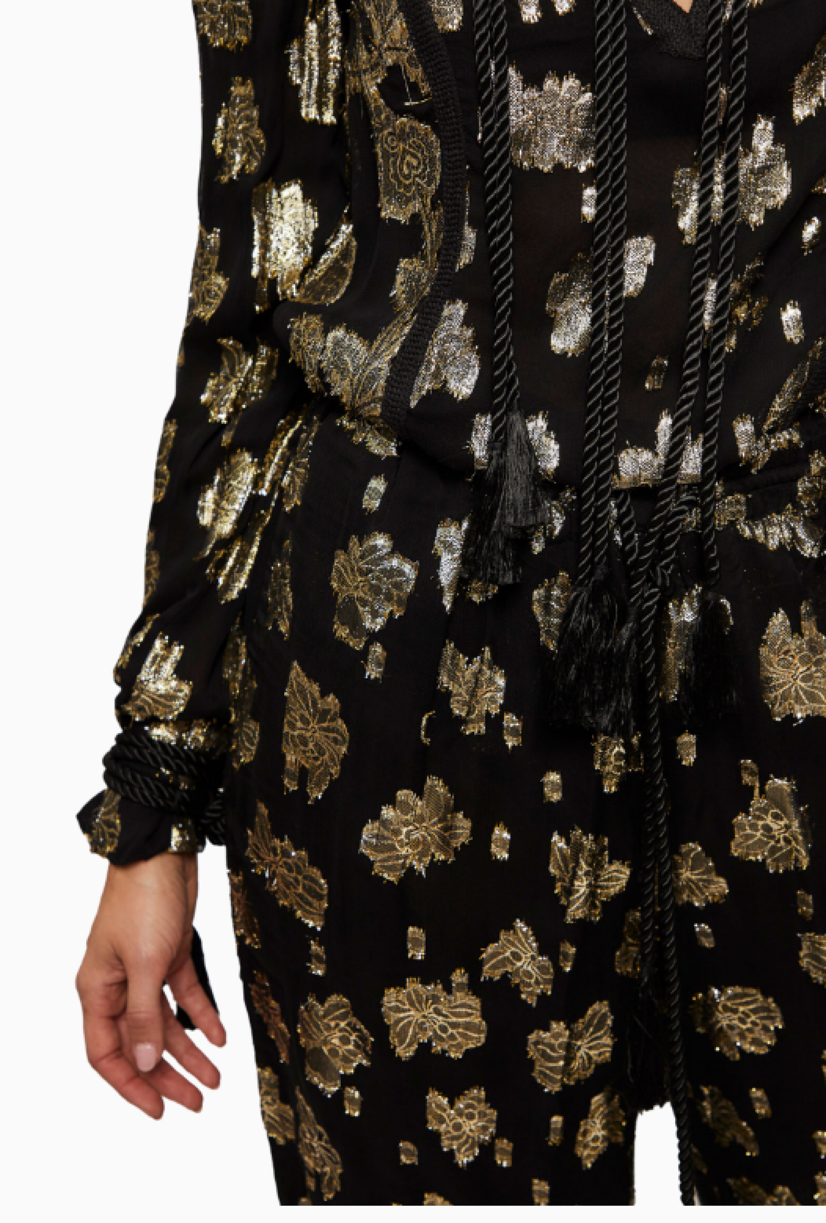 Ensemble Floral Doré