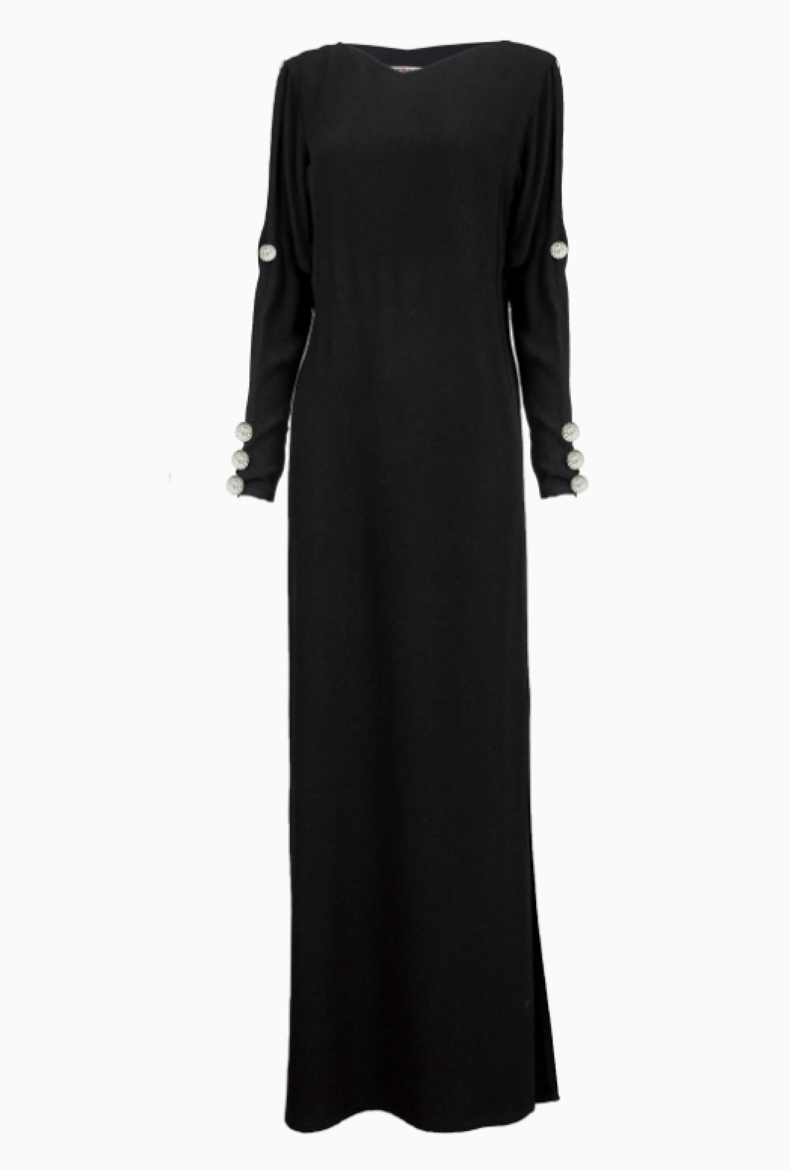 Robe Noire Minimaliste FW1997