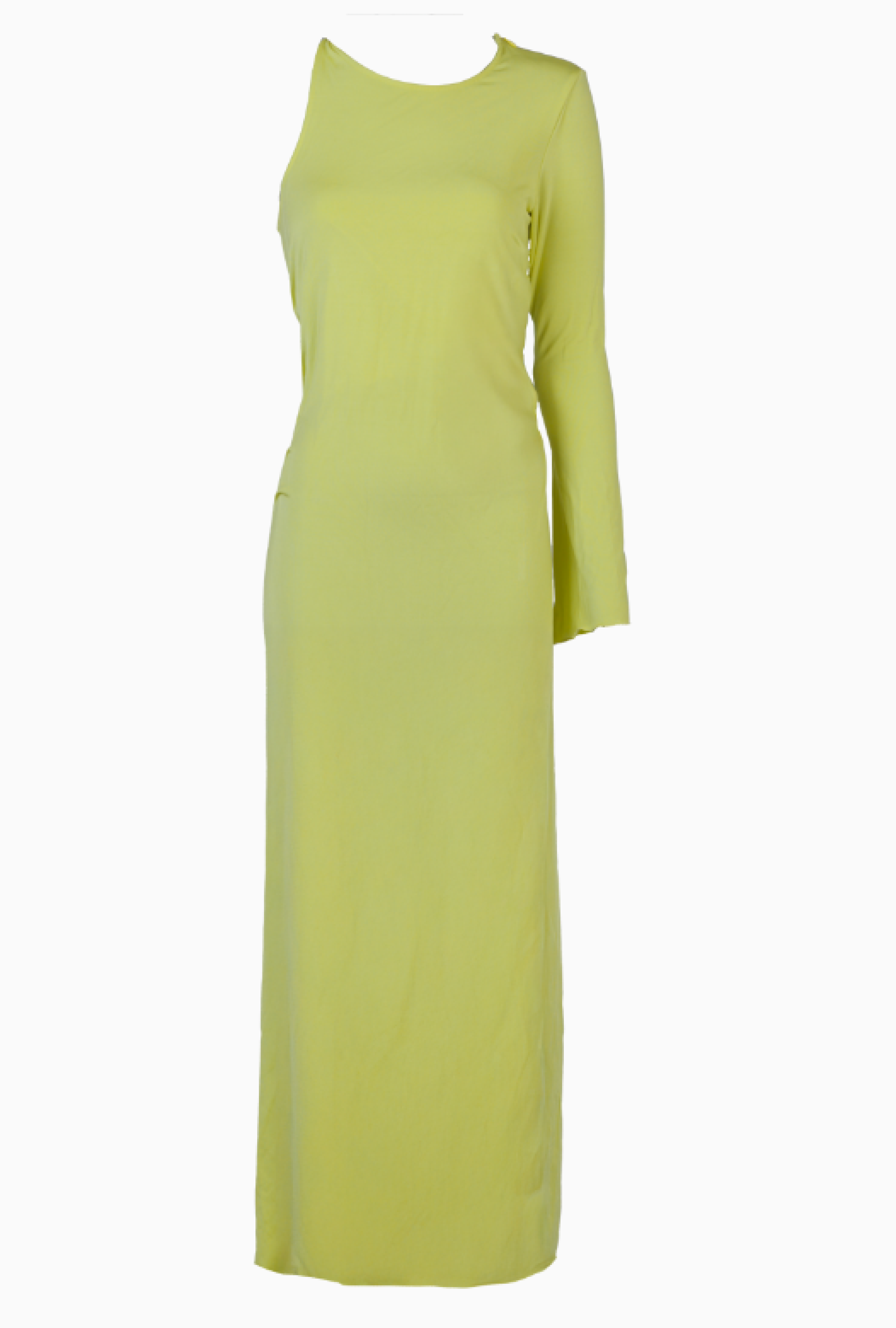 Robe Asymétrique Jaune