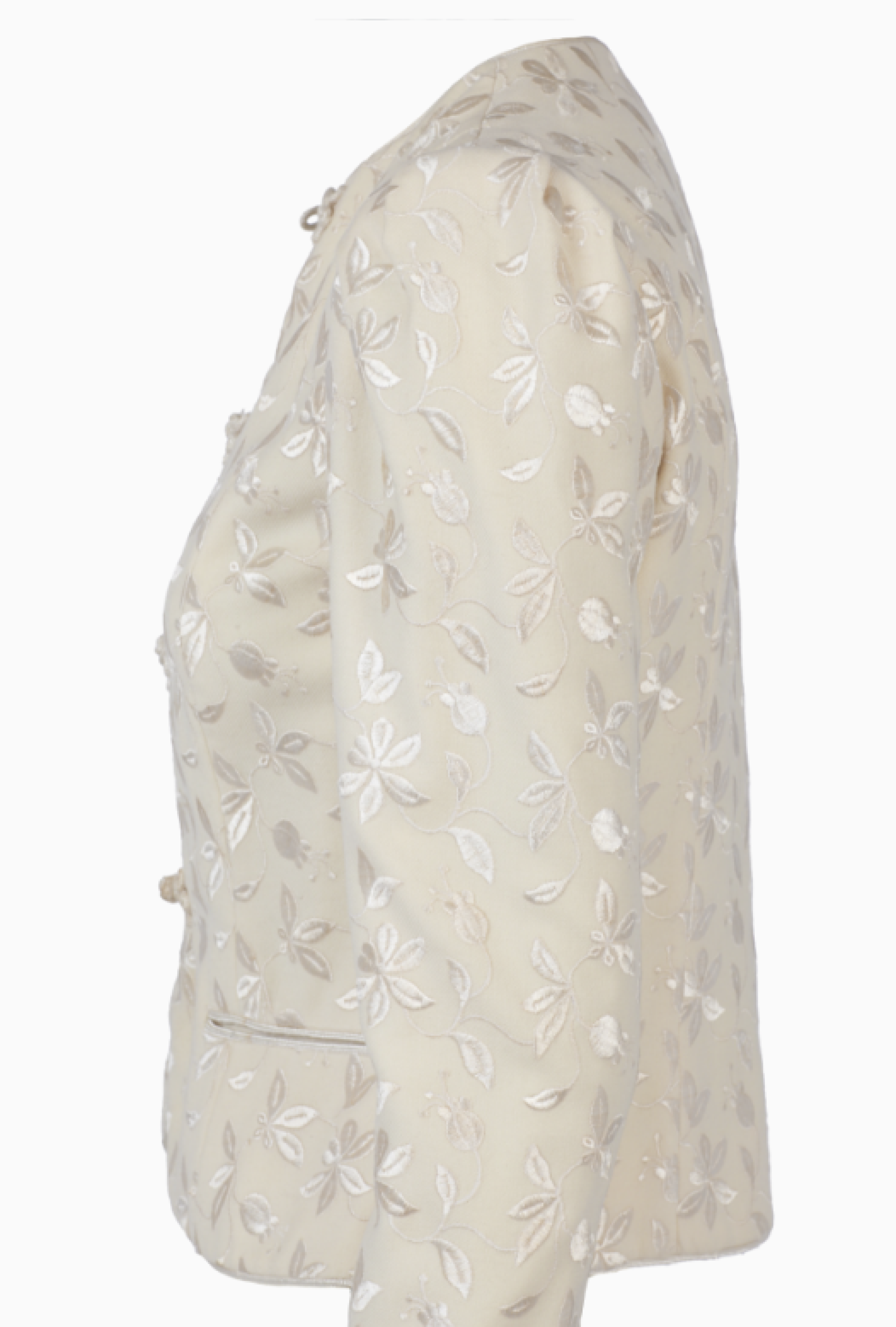 Veste Ivoire Brodé 1994