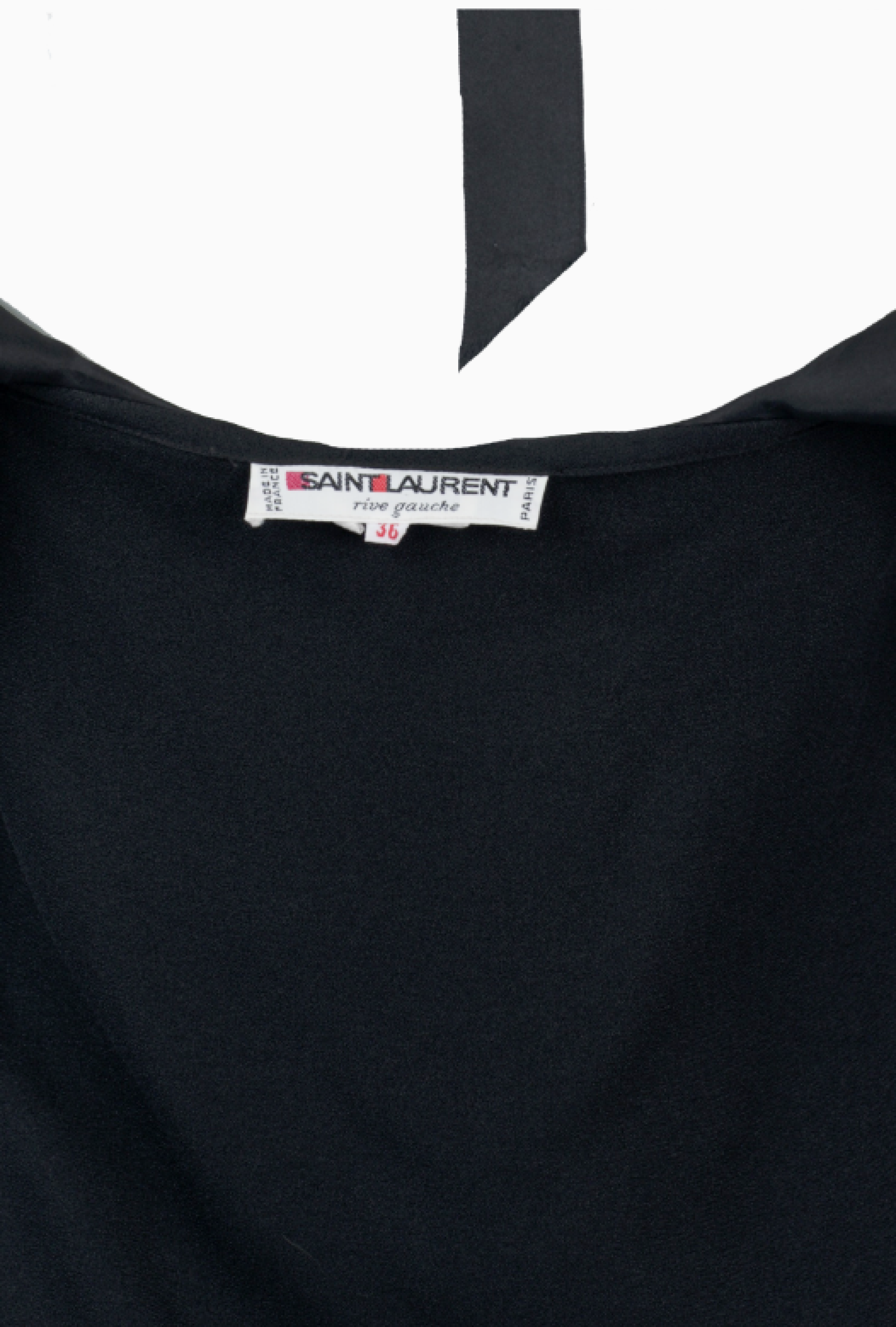 Robe Black Ruffle FW1986