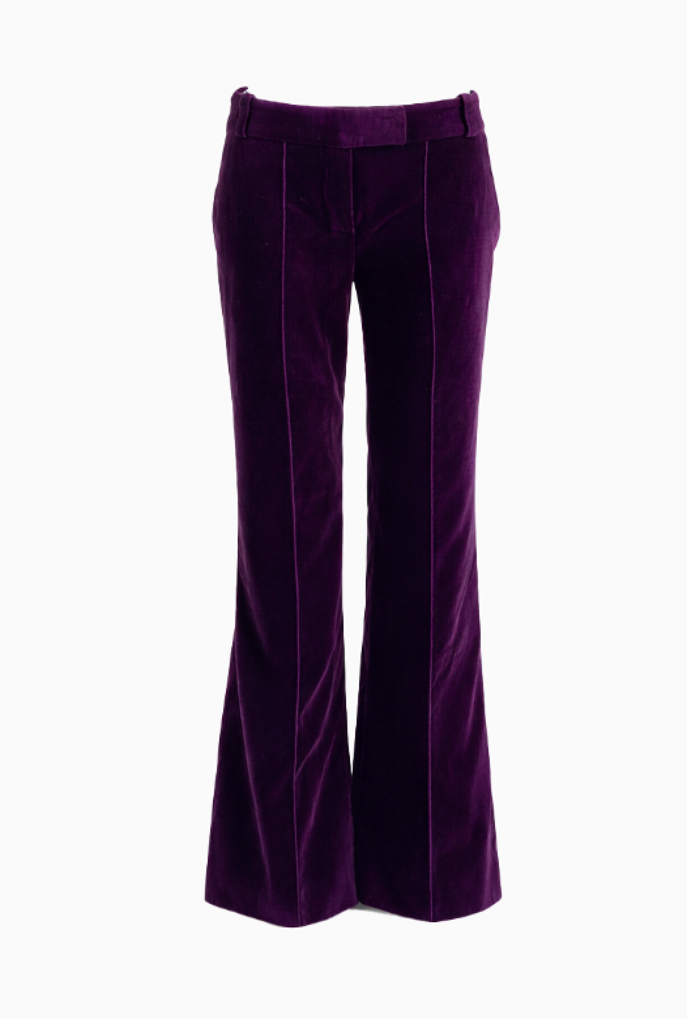 Pantalon Velours Prune FW2003 By Phoebe Philo