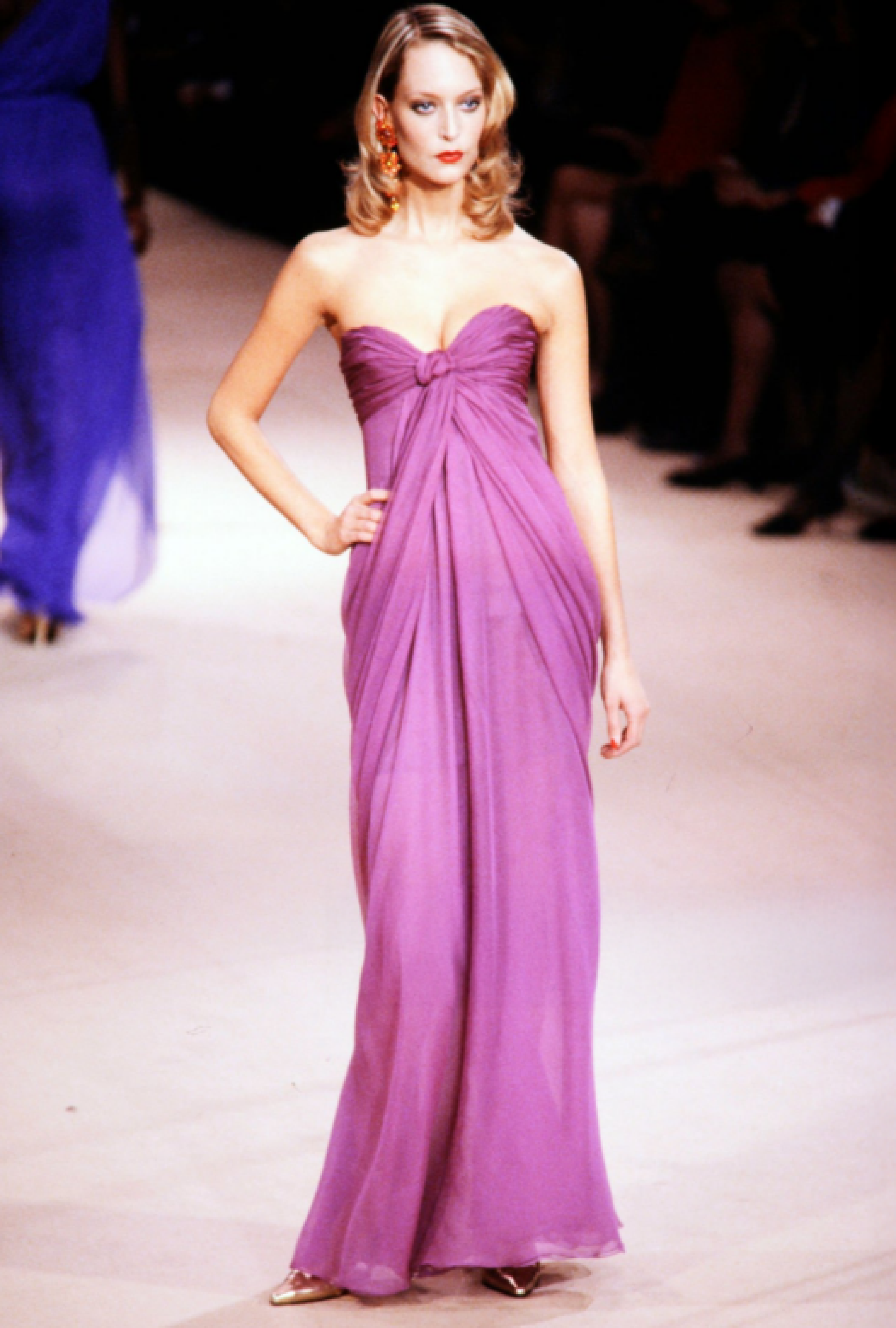 Robe Drapé Fluide Resort 2010