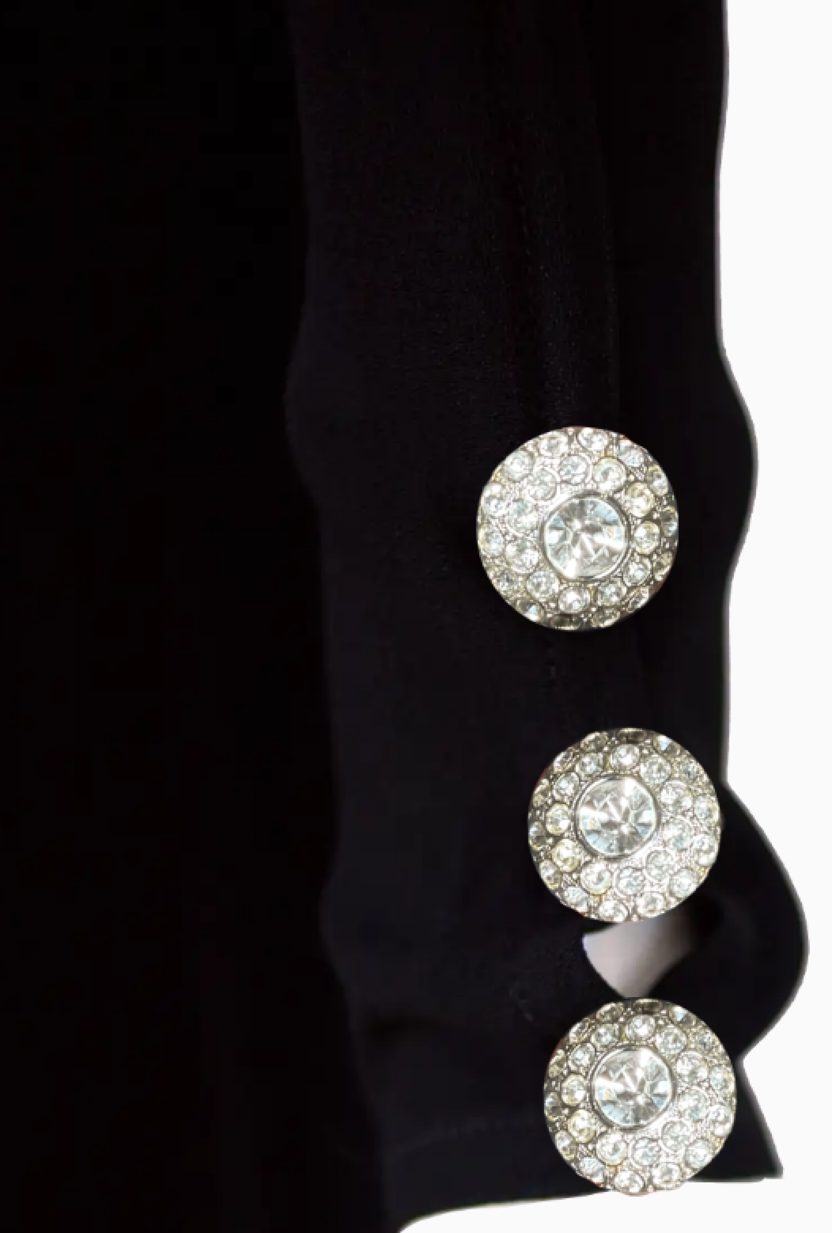 Robe Noire Minimaliste FW1997