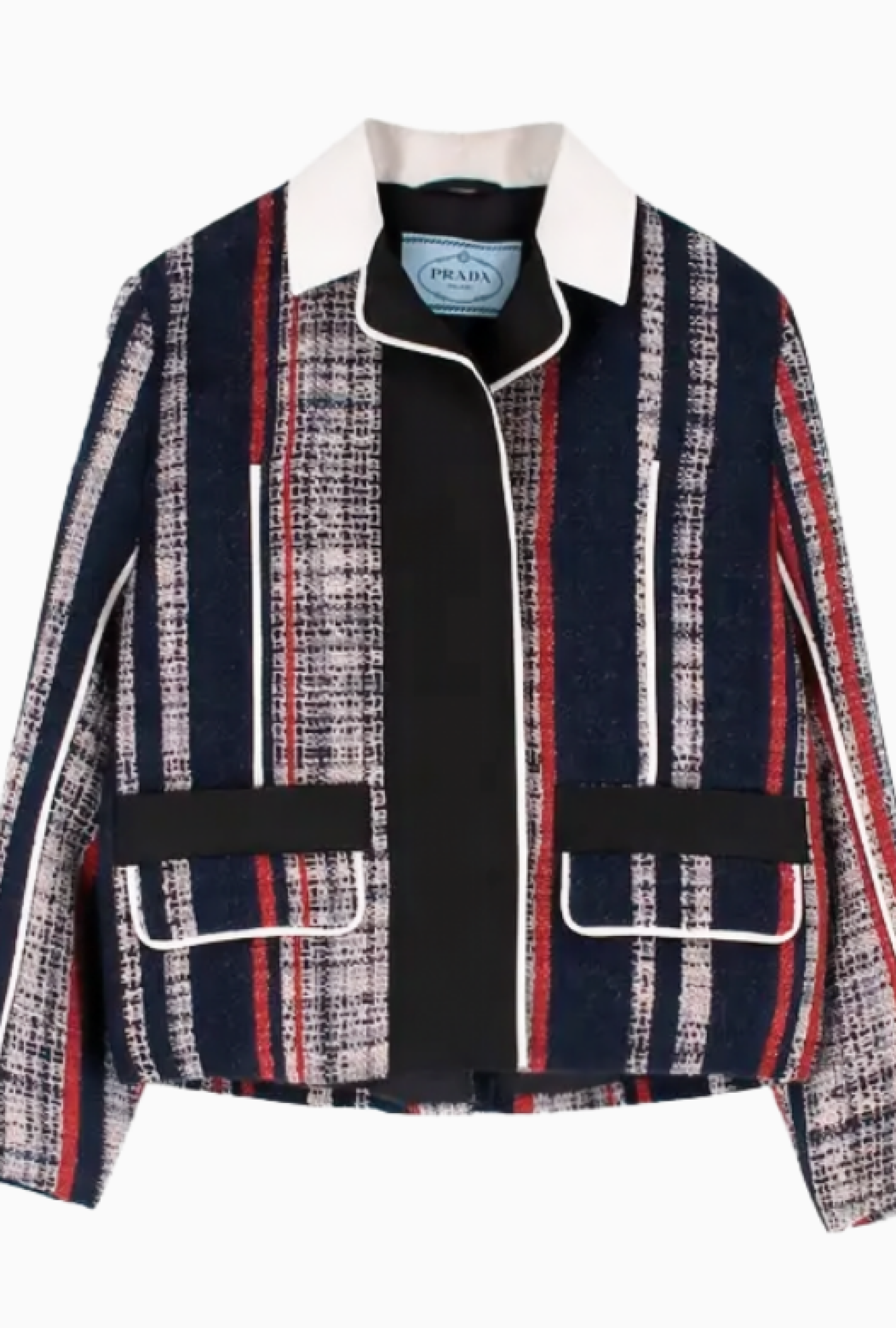 Veste Tweed Rayé SS2016