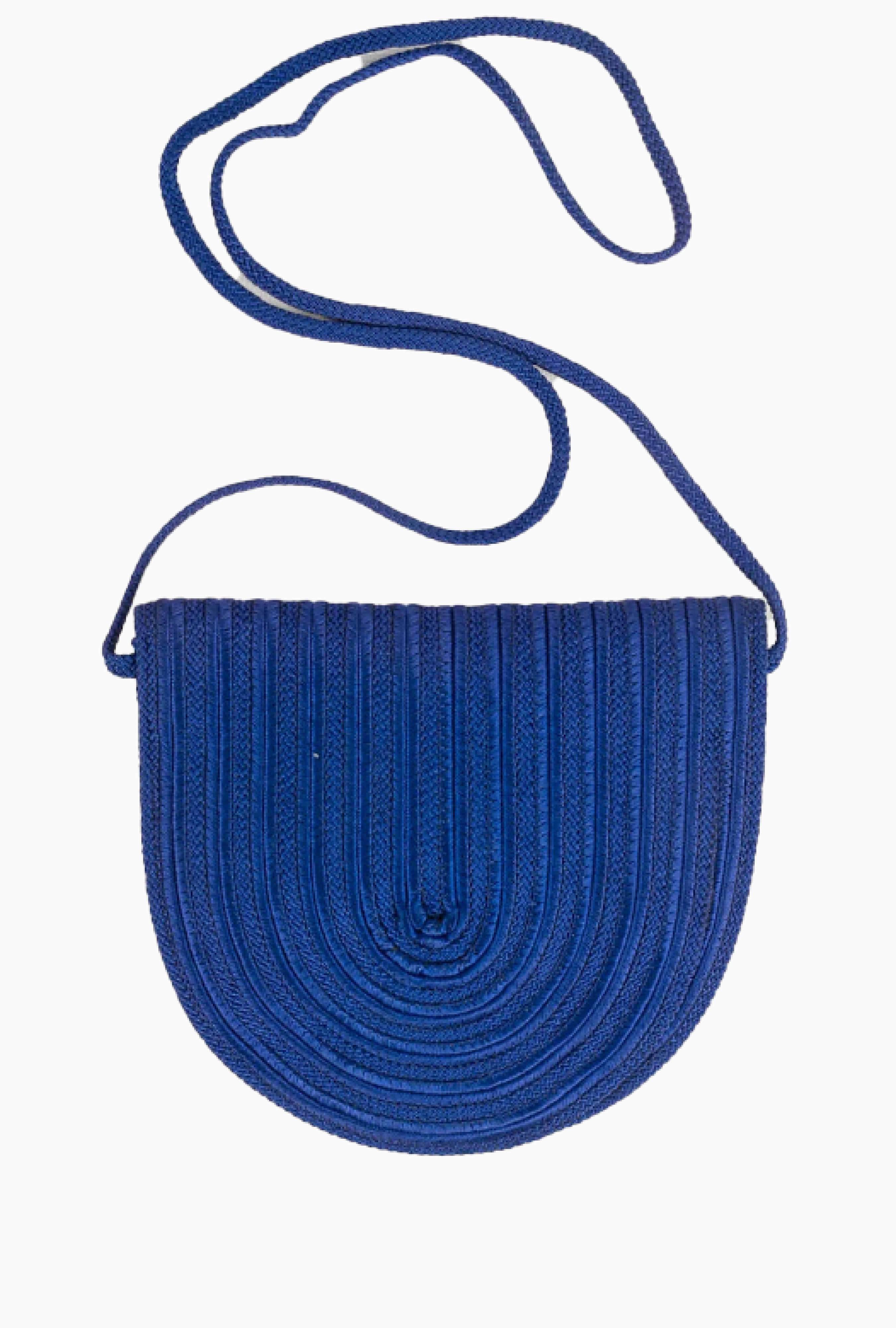 Sac Demi Lune Bleu